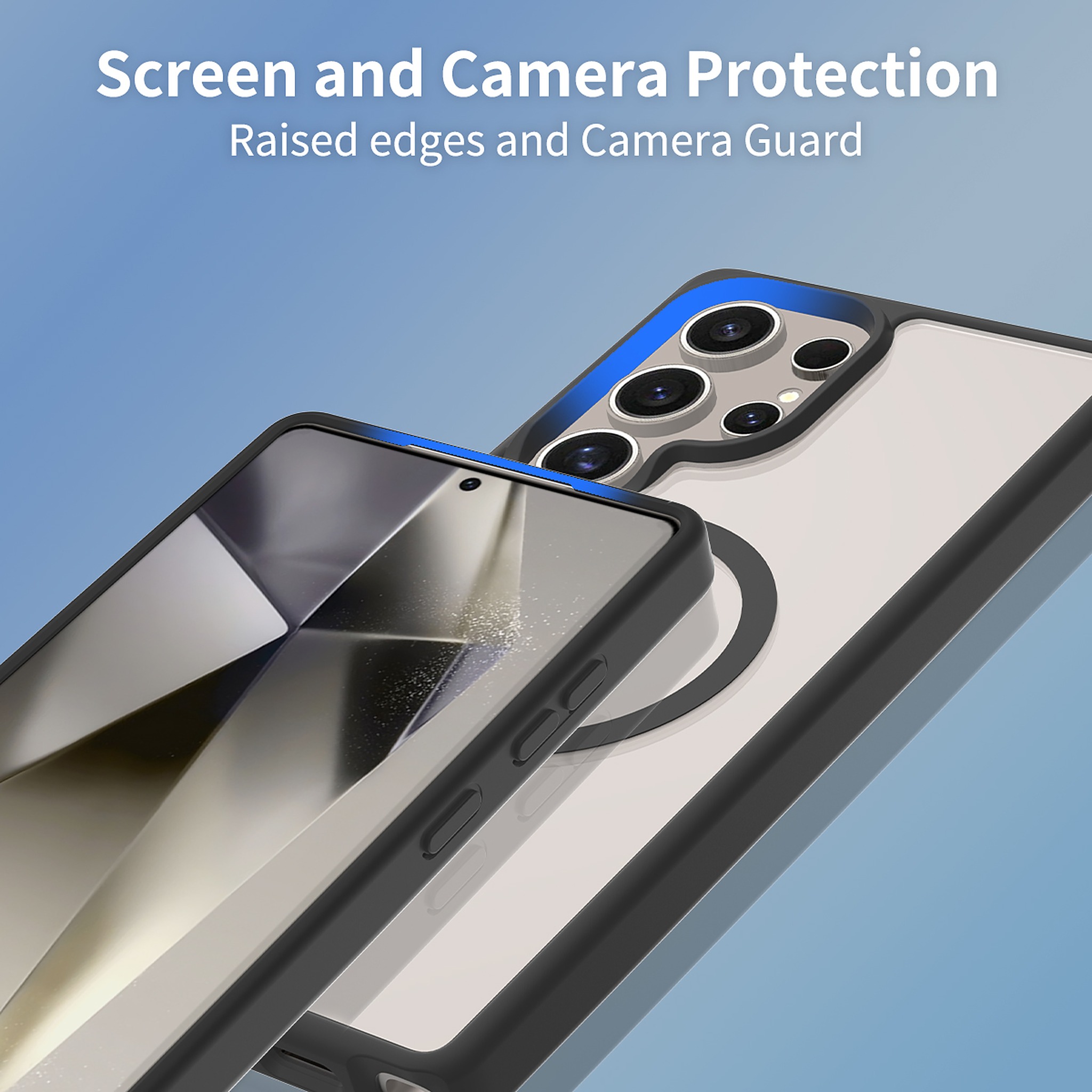 SendaFit Clear Two-in-One MagSafe Case for Galaxy S25 Ultra detail 2