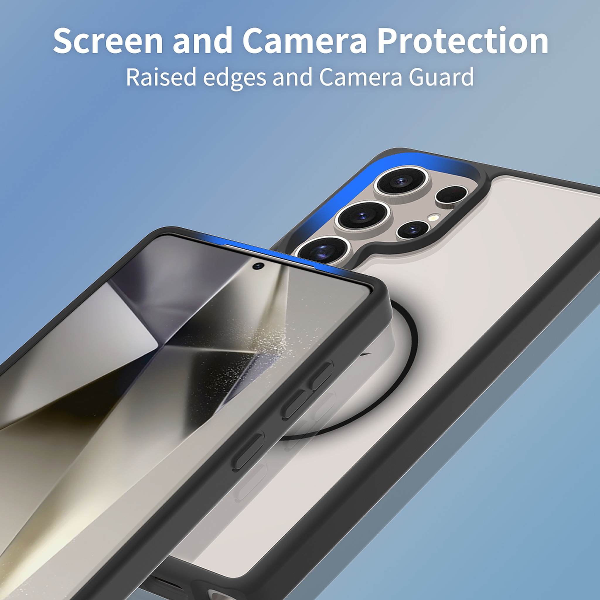 SendaFit Clear Two-in-One MagSafe Case for Galaxy S25 Ultra detail 5