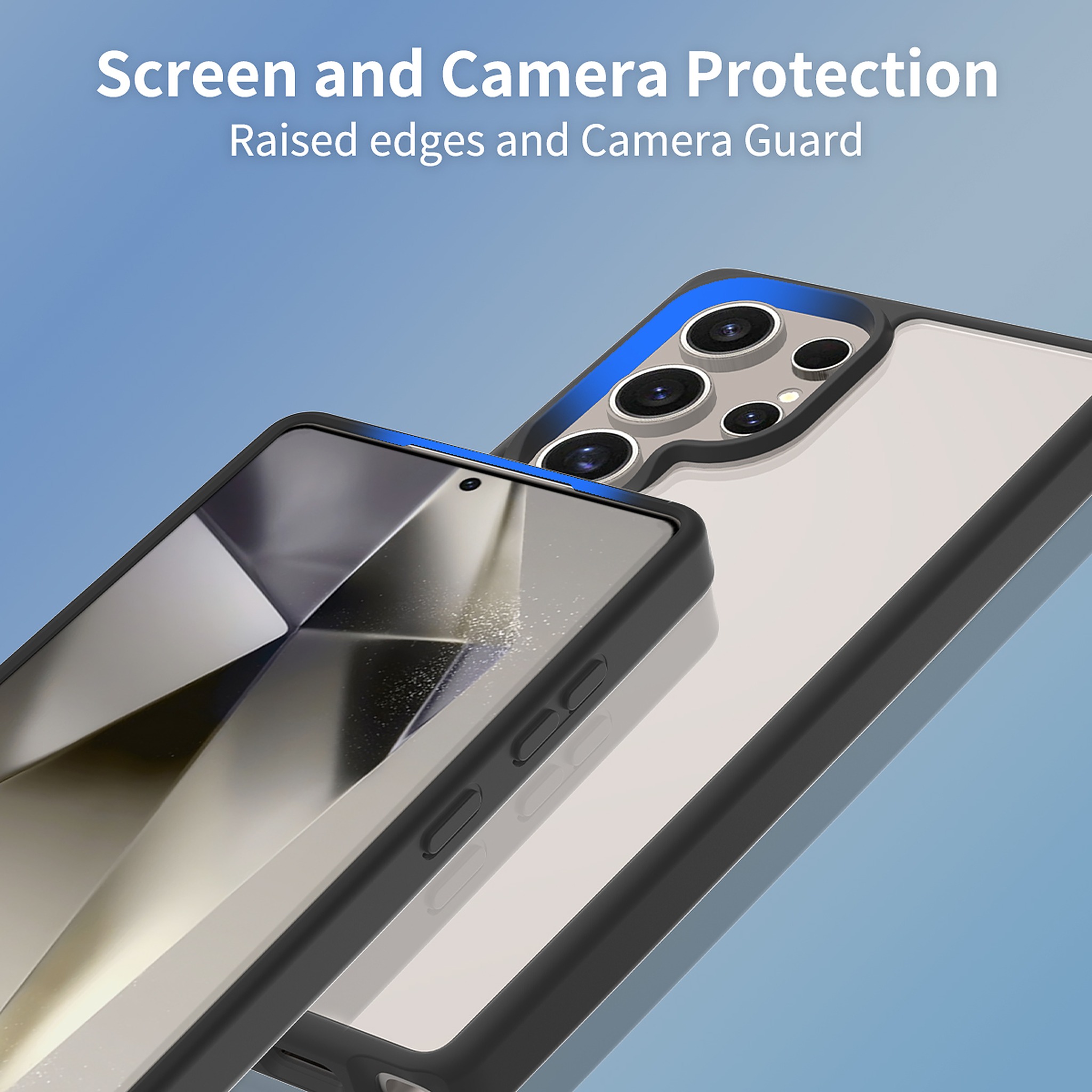 SendaFit Clear Two-in-One Case for Galaxy S25 Ultra detail 1