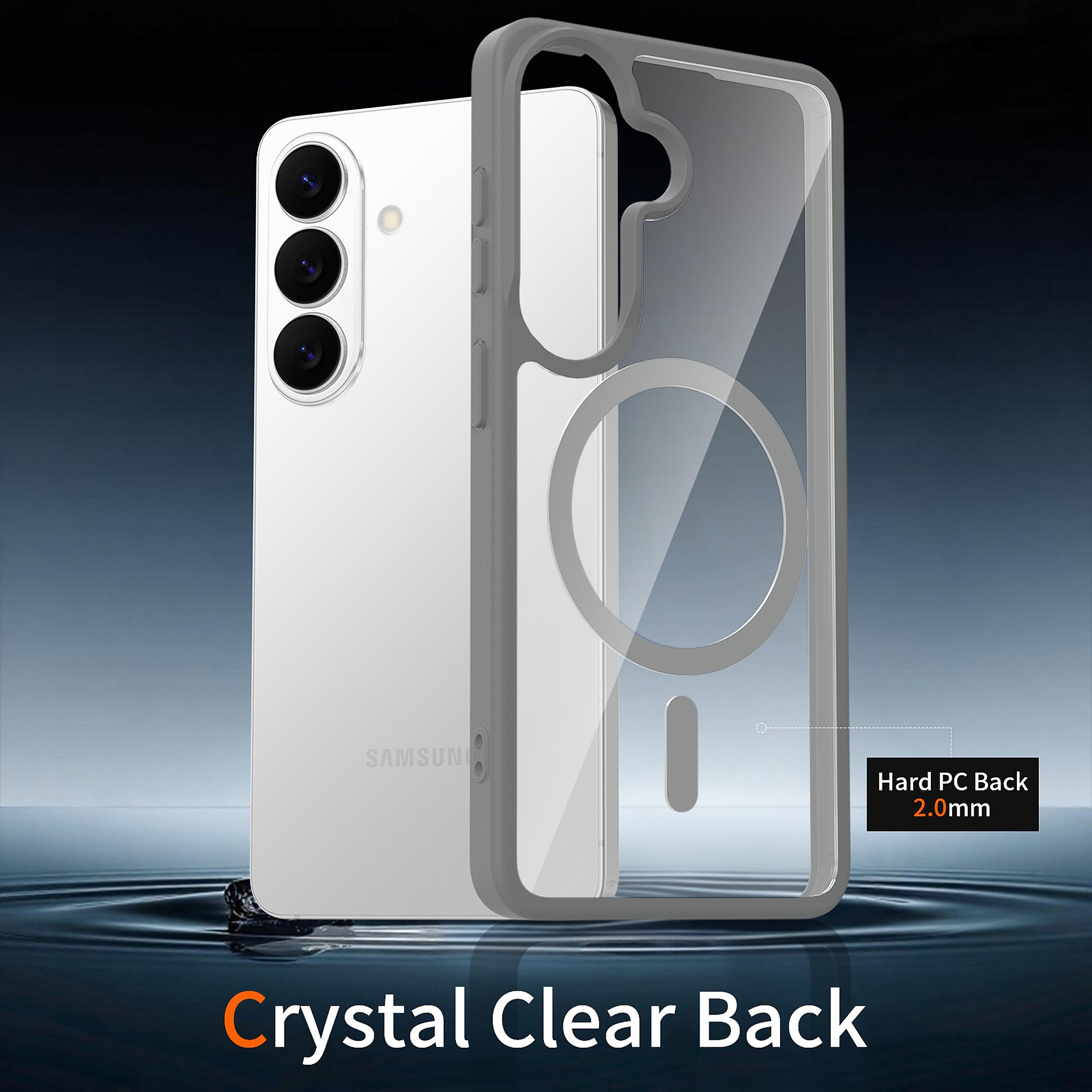 SendaFit Clear Two-in-One MagSafe Case for Galaxy S26 detail 1