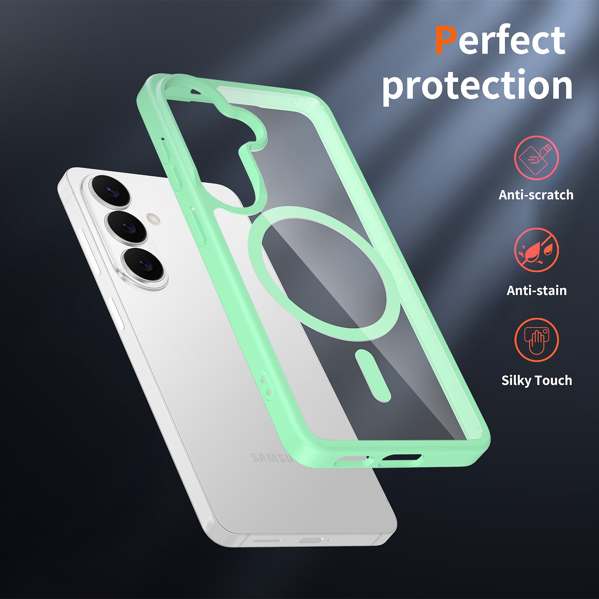 SendaFit Clear Two-in-One MagSafe Case for Galaxy S26 detail 10