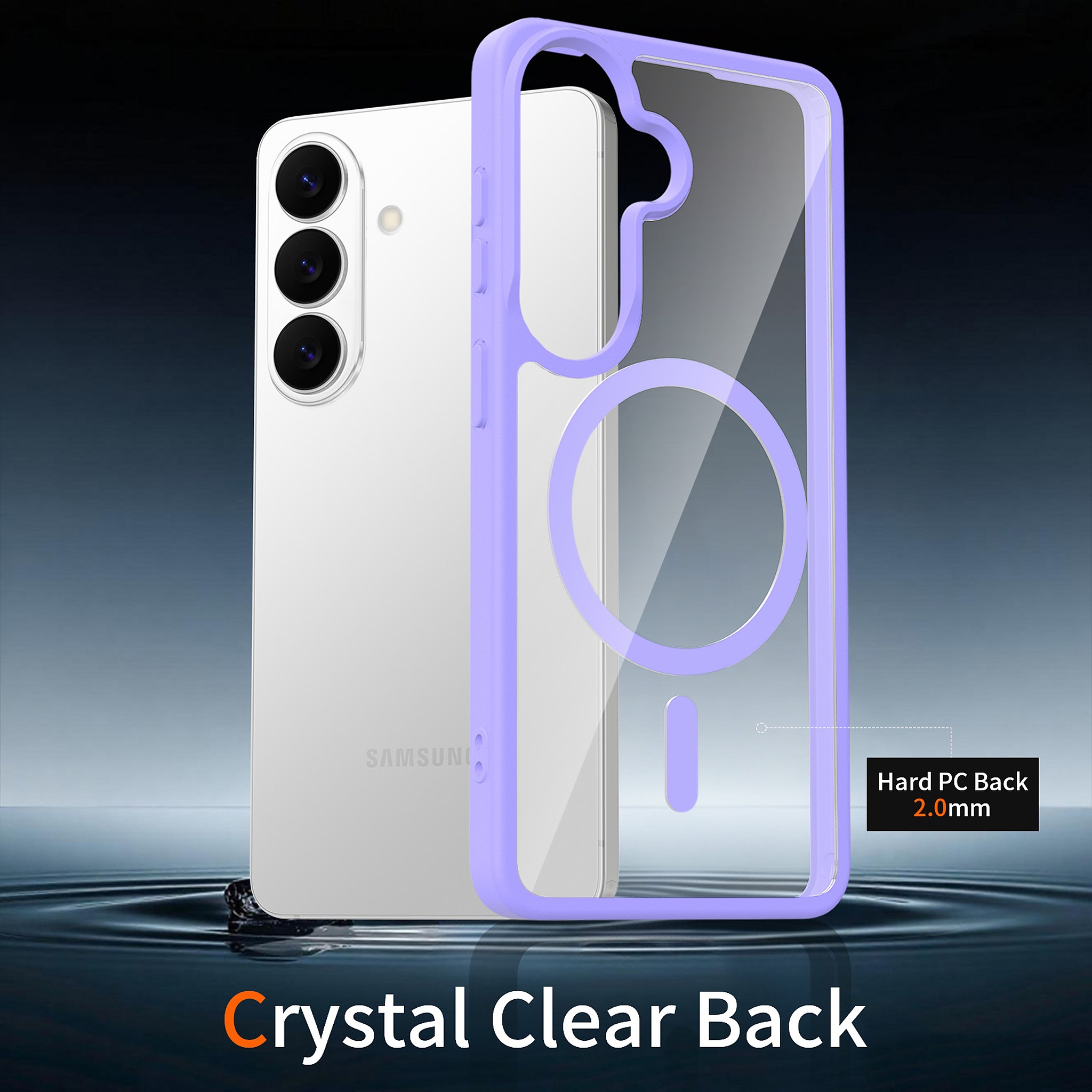 SendaFit Clear Two-in-One MagSafe Case for Galaxy S26 detail 13