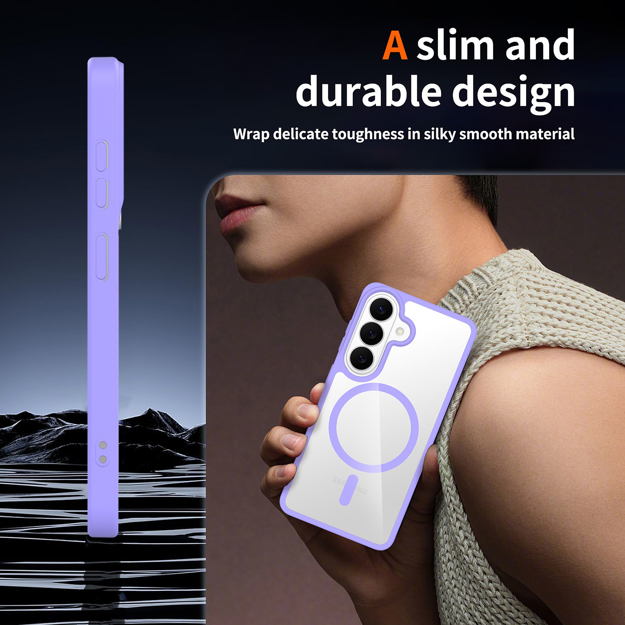 SendaFit Clear Two-in-One MagSafe Case for Galaxy S26 detail 16