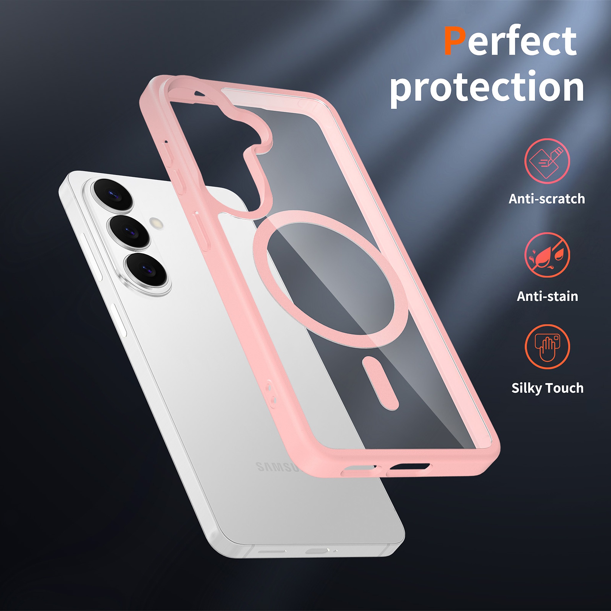 SendaFit Clear Two-in-One MagSafe Case for Galaxy S26 detail 19