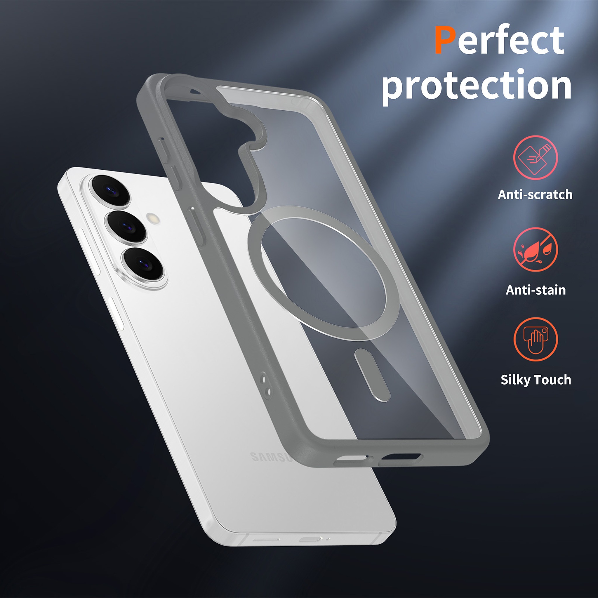 SendaFit Clear Two-in-One MagSafe Case for Galaxy S26 detail 2