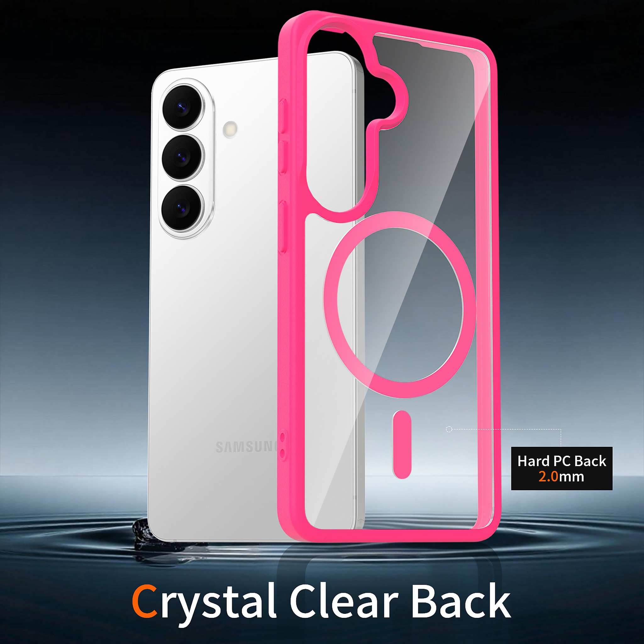 SendaFit Clear Two-in-One MagSafe Case for Galaxy S26 detail 23