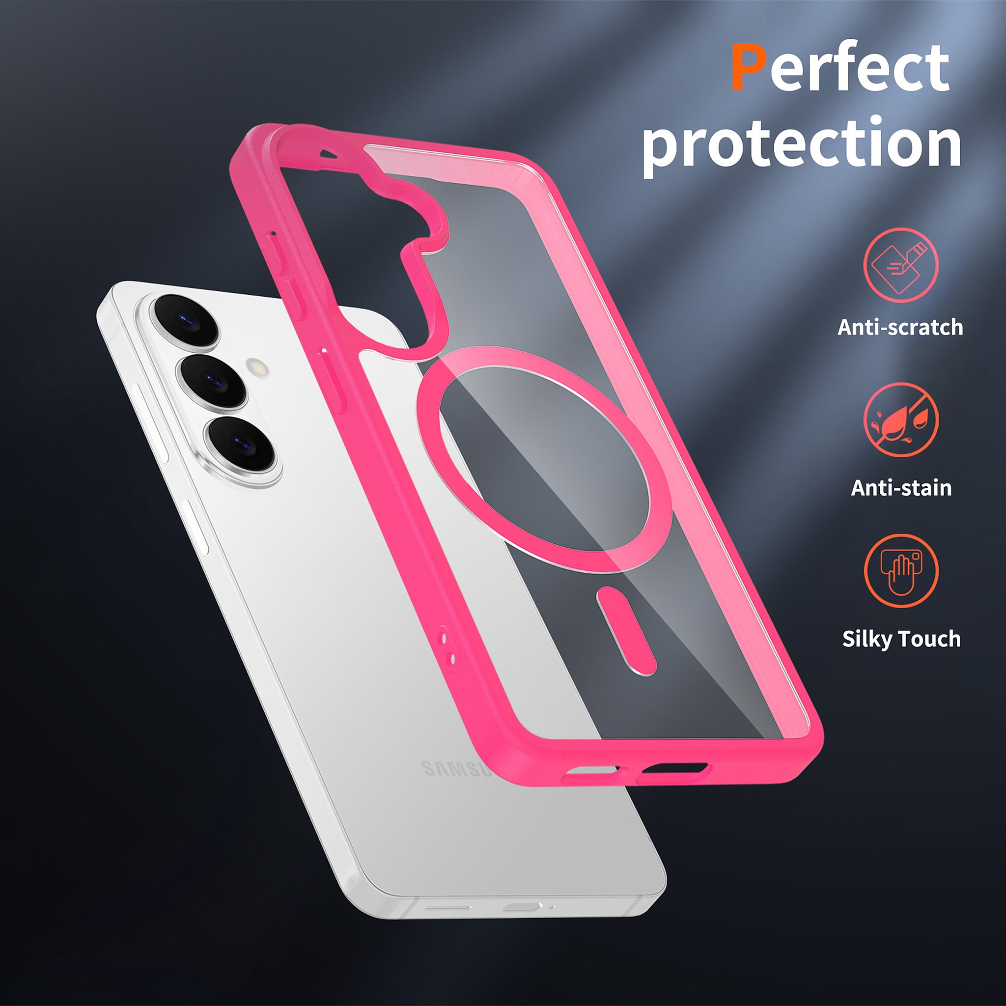 SendaFit Clear Two-in-One MagSafe Case for Galaxy S26 detail 24