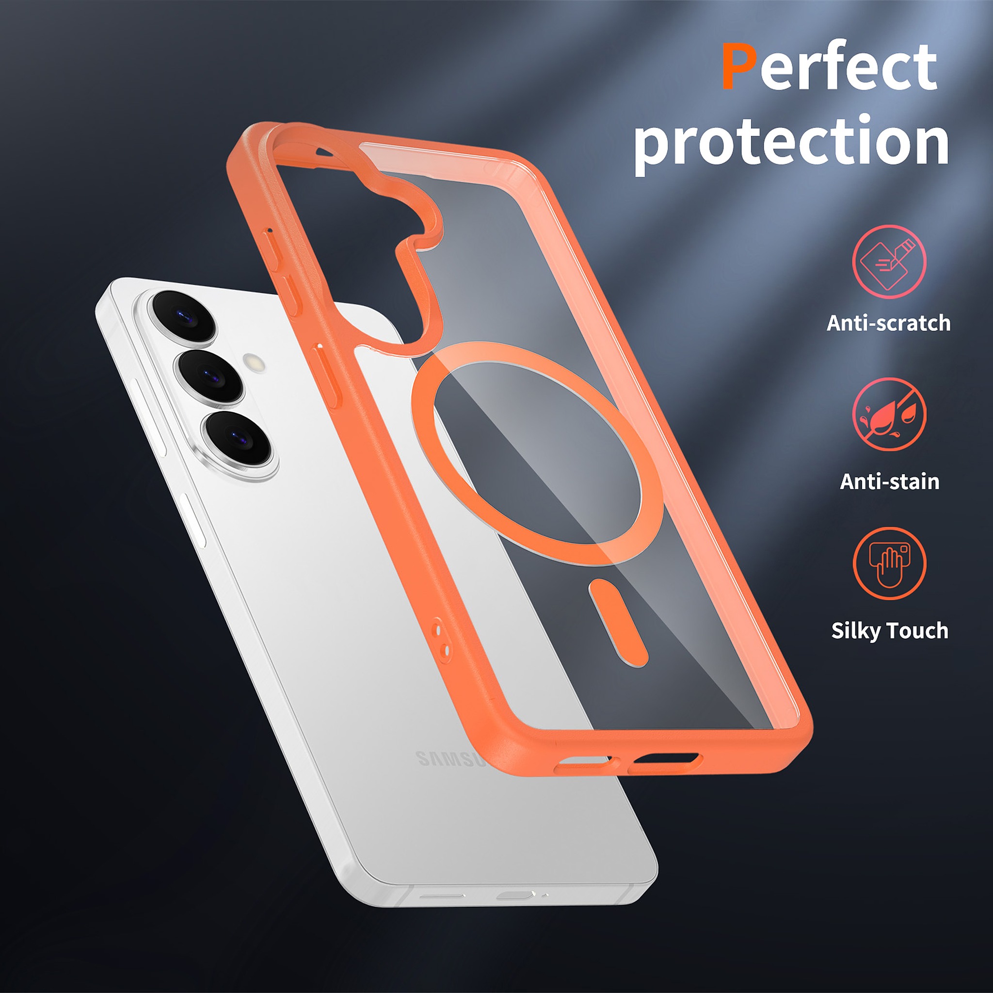 SendaFit Clear Two-in-One MagSafe Case for Galaxy S26 detail 28