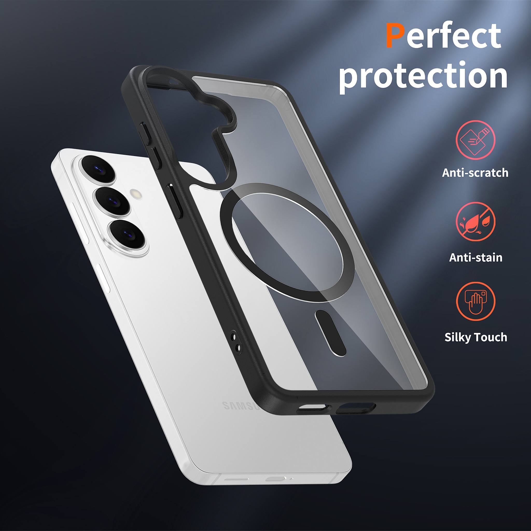 SendaFit Clear Two-in-One MagSafe Case for Galaxy S26 detail 30