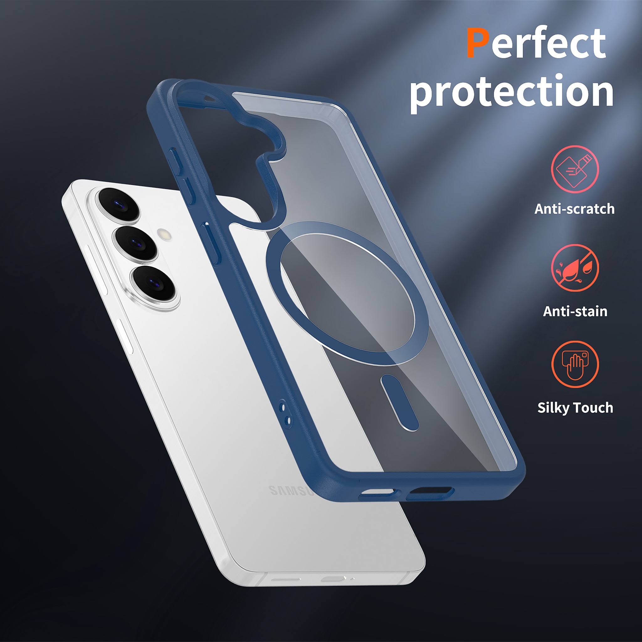 SendaFit Clear Two-in-One MagSafe Case for Galaxy S26 detail 6