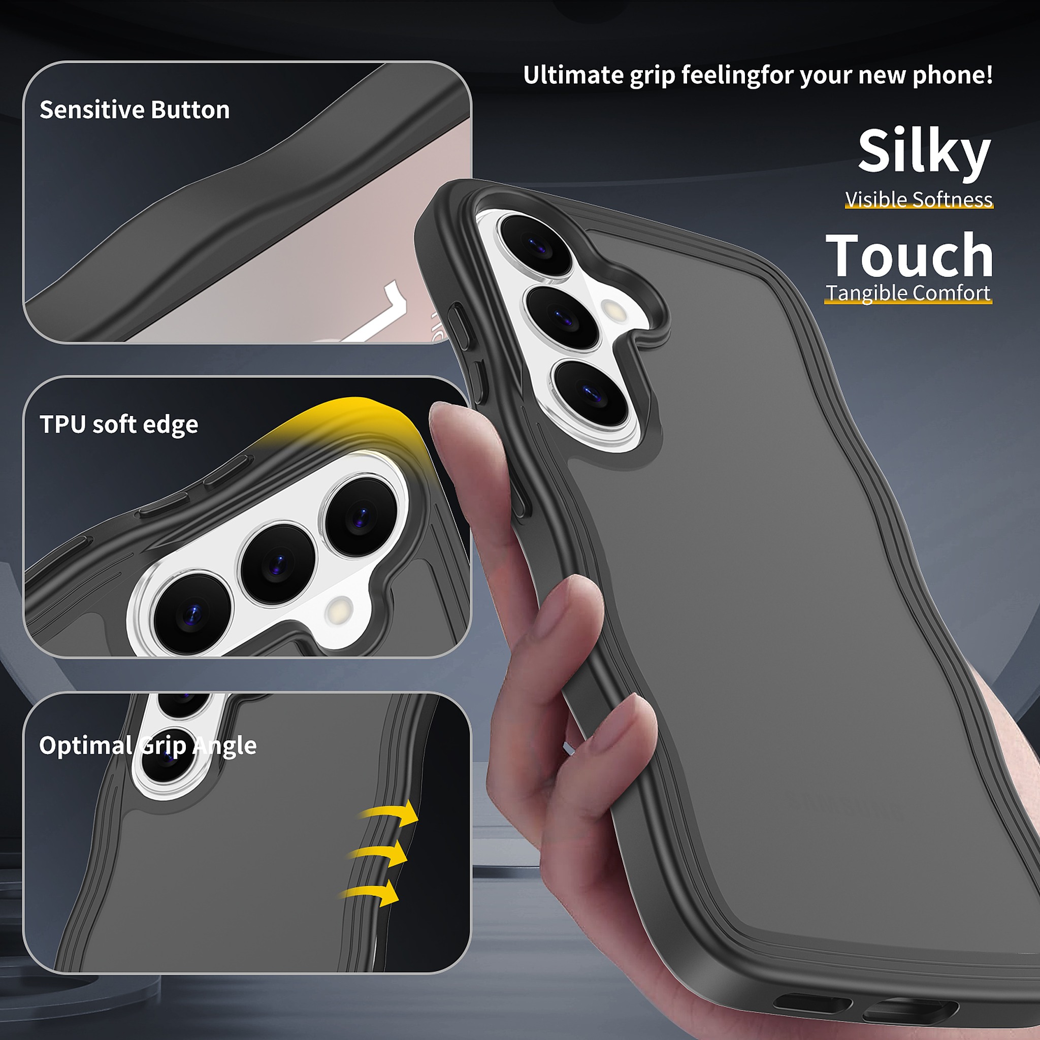 SendaFit Wavy Matte Two-in-One Case for Galaxy S26 detail 7