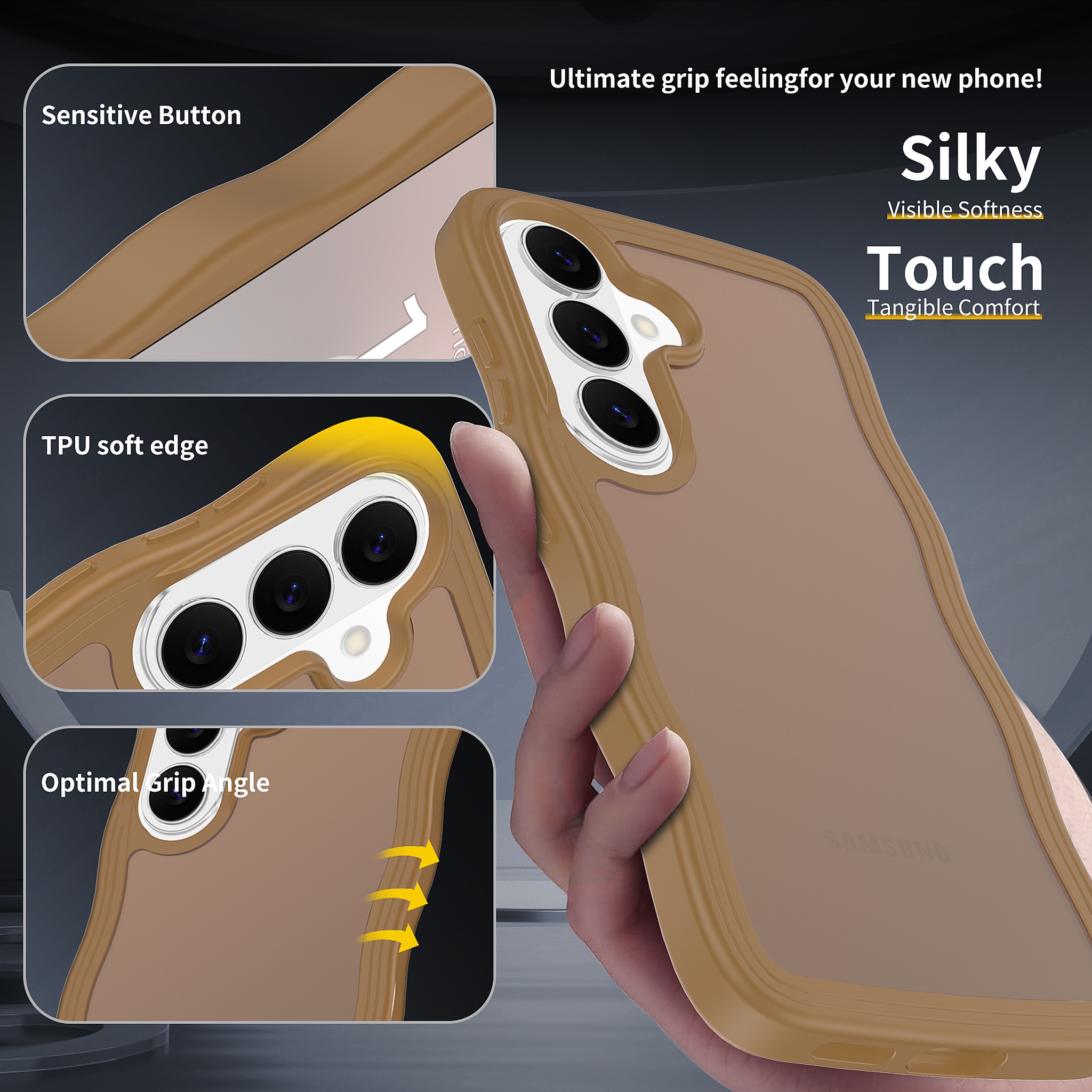 SendaFit Wavy Matte Two-in-One Case for Galaxy S26 detail 9
