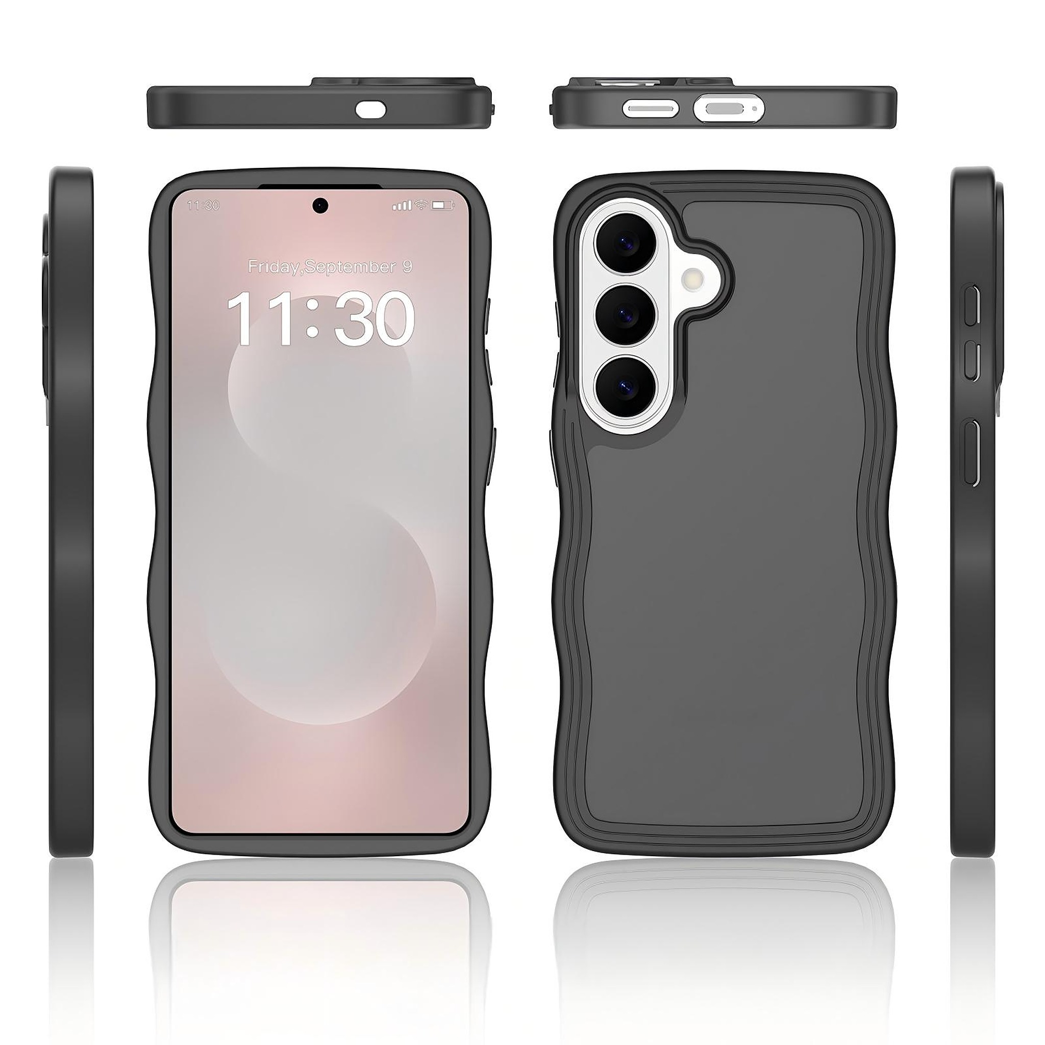 SendaFit Wavy Matte Two-in-One Case for Galaxy S26