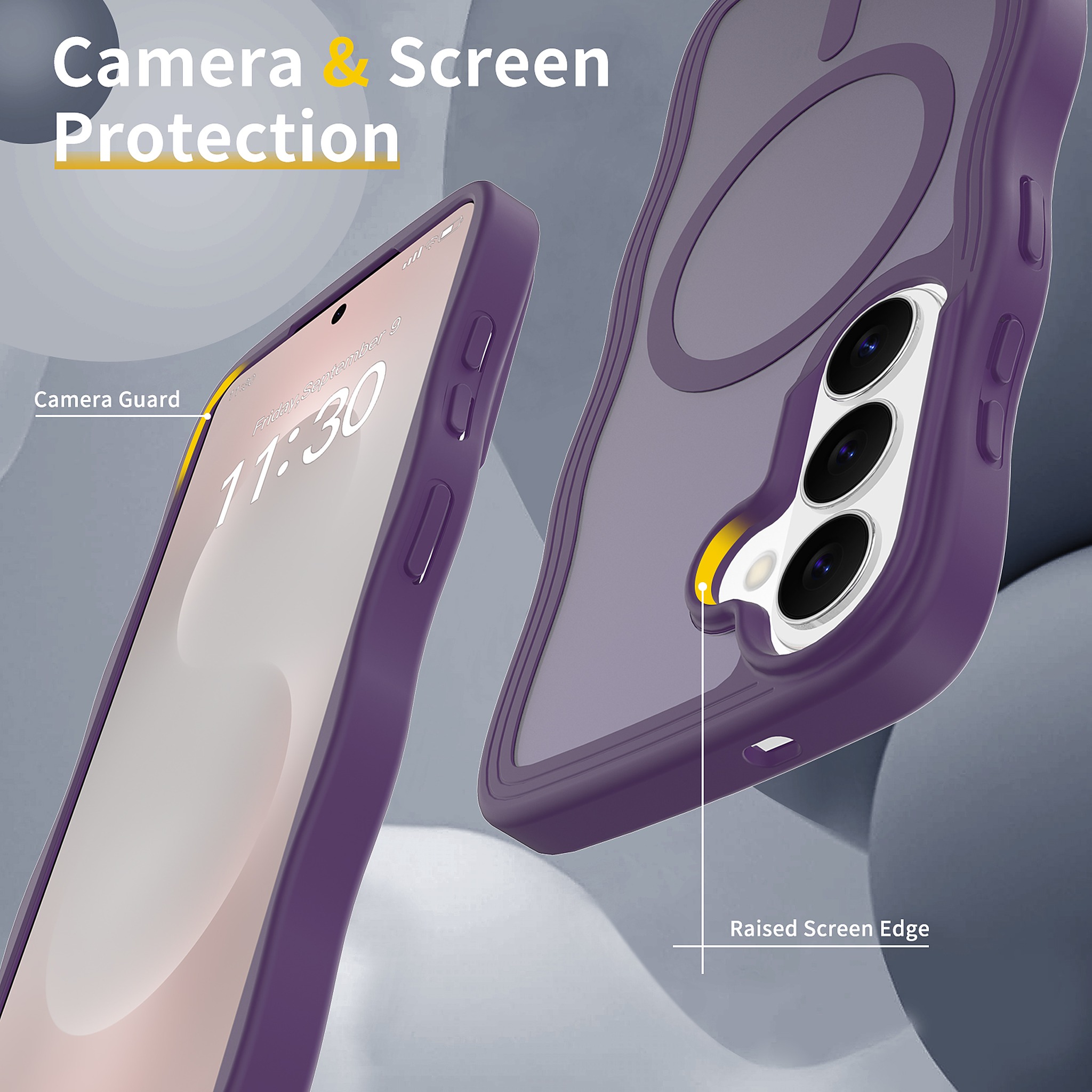 SendaFit Wavy Matte Two-in-One MagSafe Case for Galaxy S26 detail 10