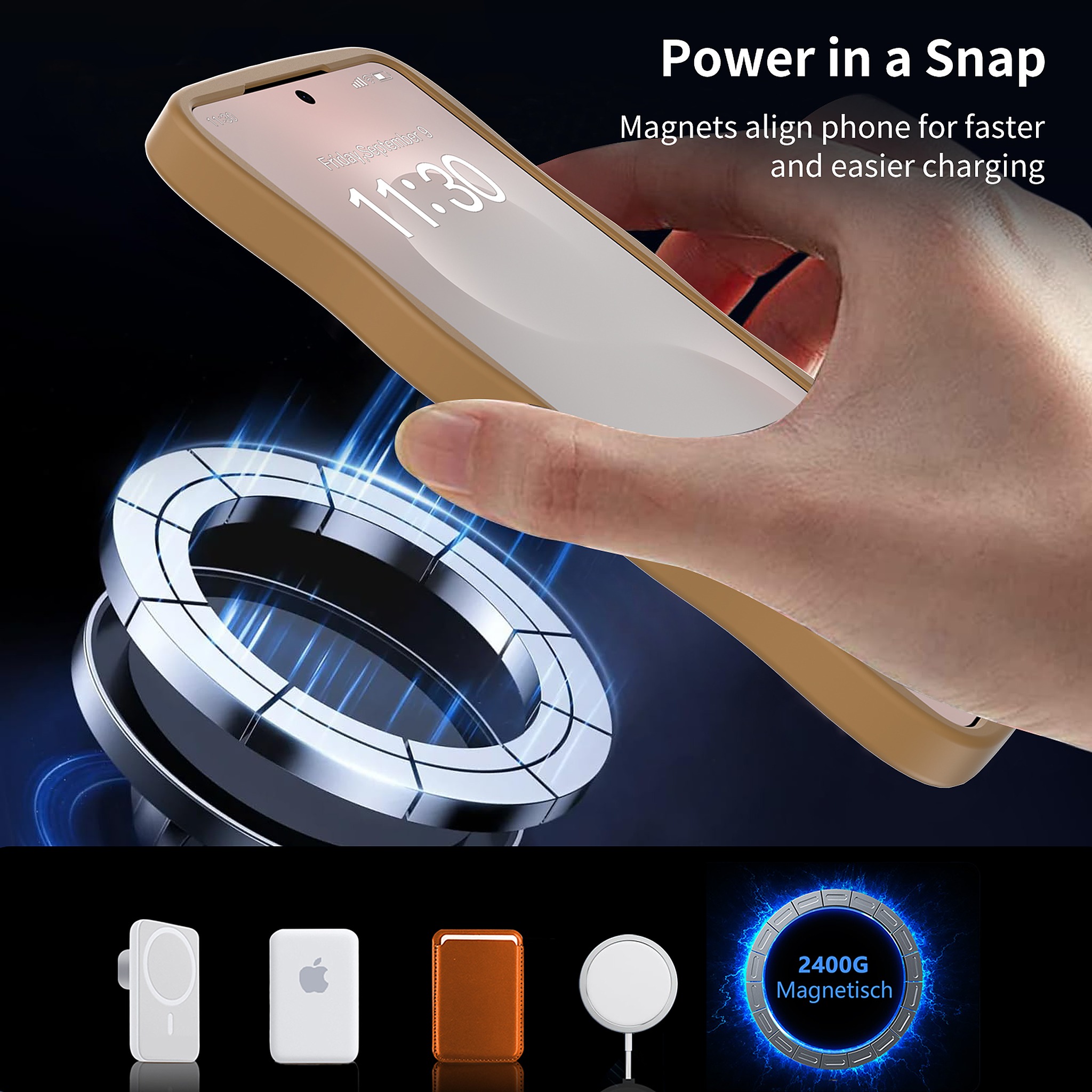 SendaFit Wavy Matte Two-in-One MagSafe Case for Galaxy S26 detail 21
