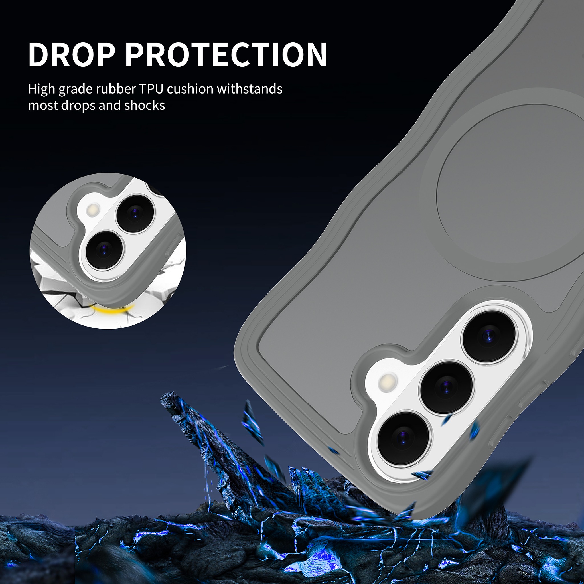 SendaFit Wavy Matte Two-in-One MagSafe Case for Galaxy S26 detail 22