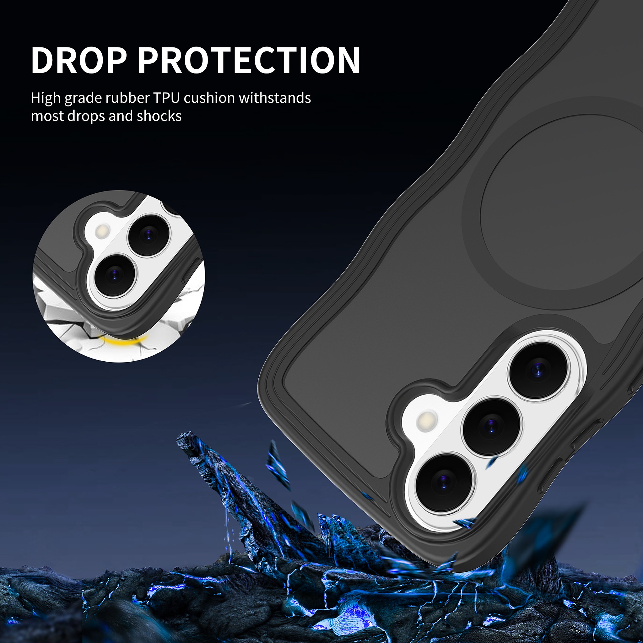 SendaFit Wavy Matte Two-in-One MagSafe Case for Galaxy S26 detail 24