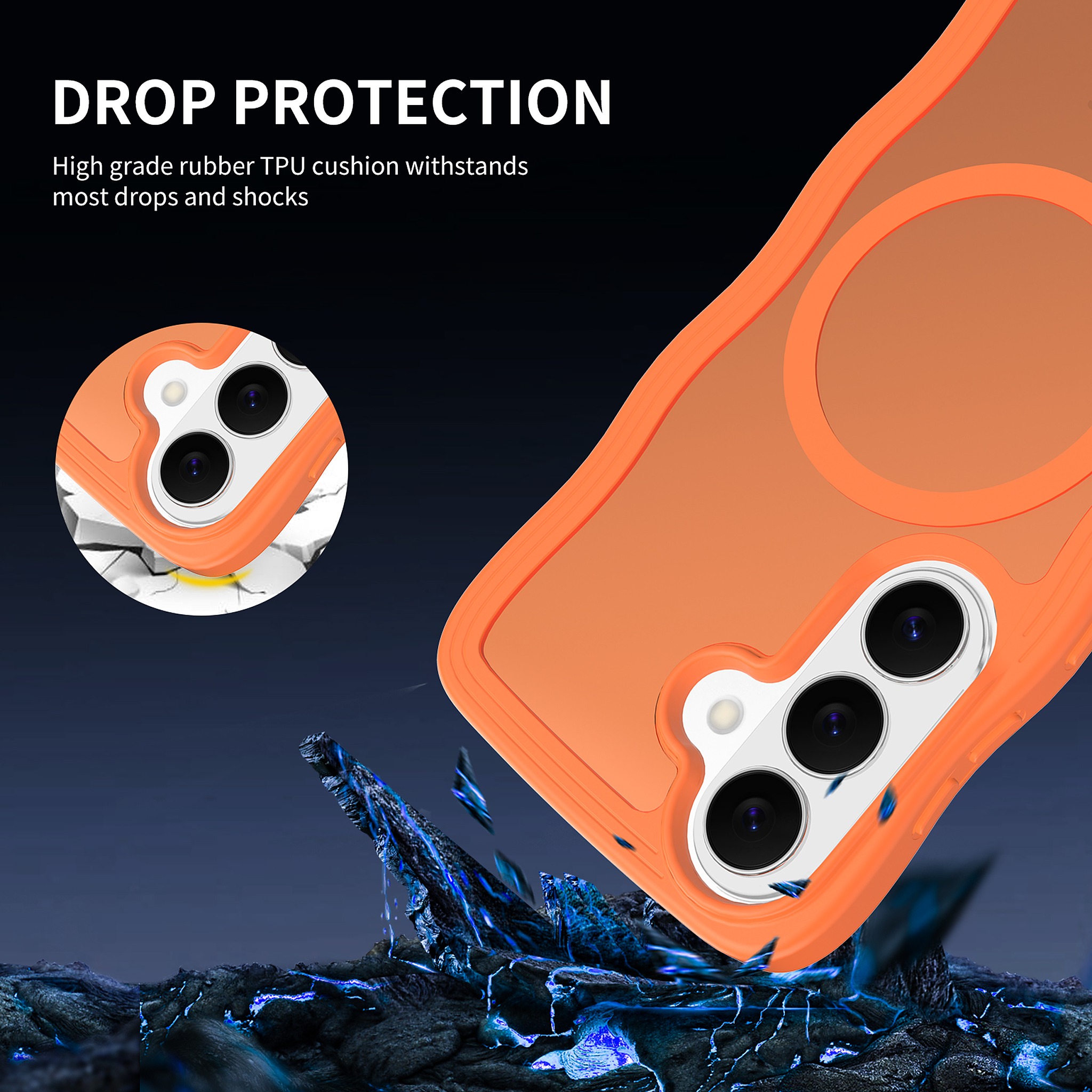 SendaFit Wavy Matte Two-in-One MagSafe Case for Galaxy S26 detail 25