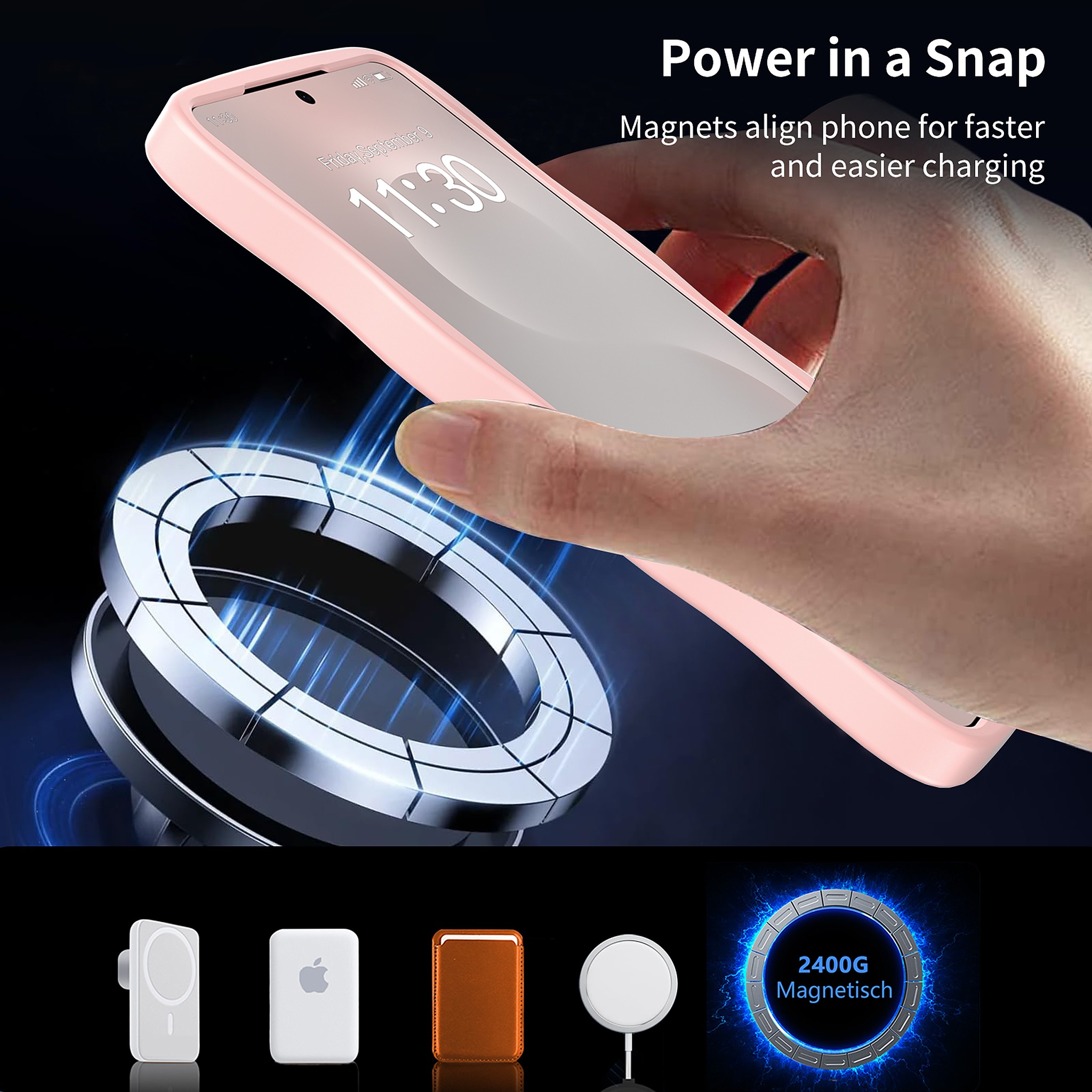 SendaFit Wavy Matte Two-in-One MagSafe Case for Galaxy S26 detail 28