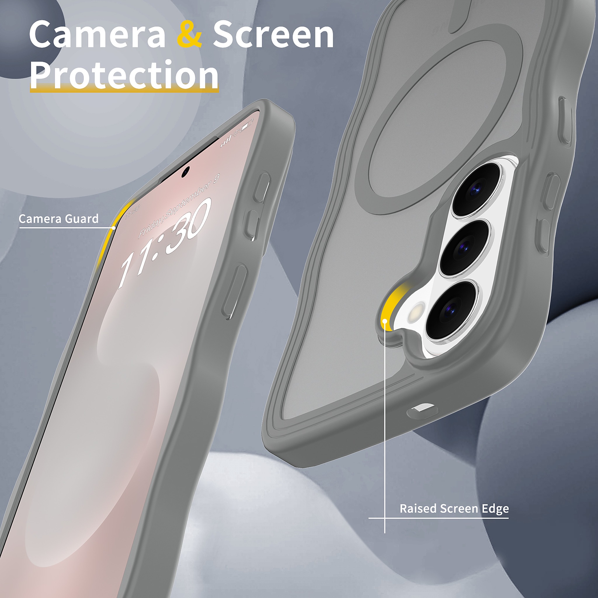 SendaFit Wavy Matte Two-in-One MagSafe Case for Galaxy S26 detail 5