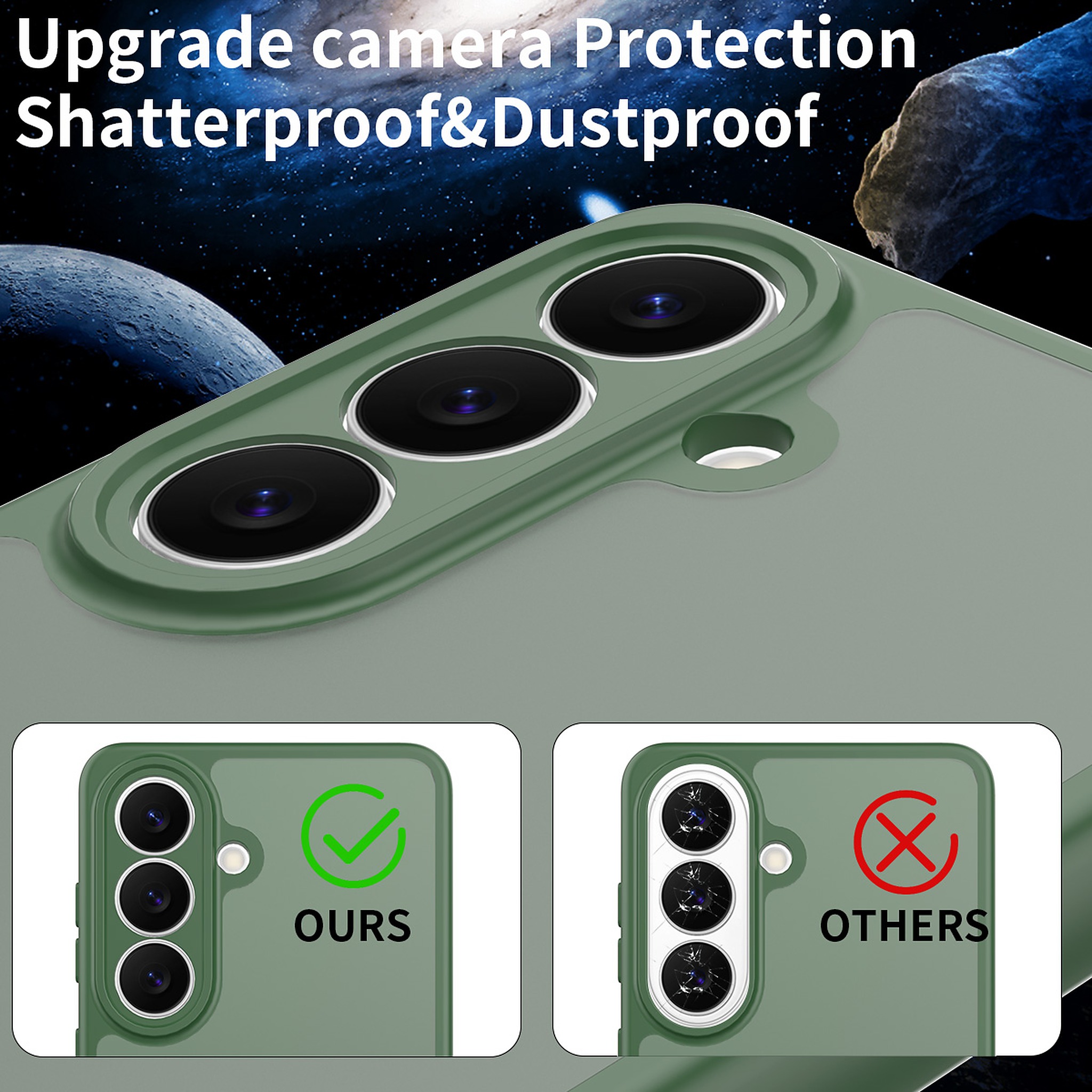 SendaFit Precise-Cutout Matte Skin-Feel Case for Galaxy S26 detail 10
