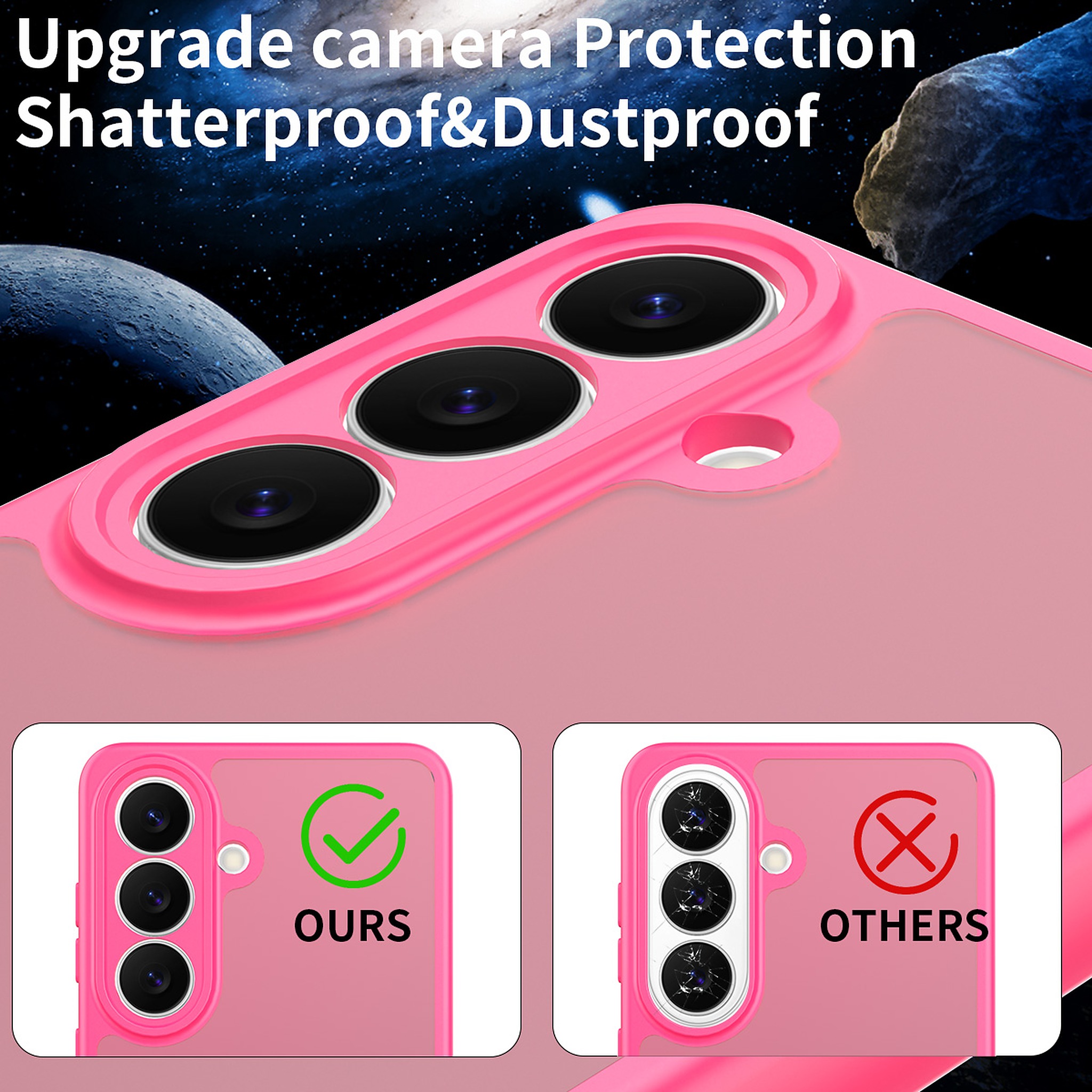 SendaFit Precise-Cutout Matte Skin-Feel Case for Galaxy S26 detail 14
