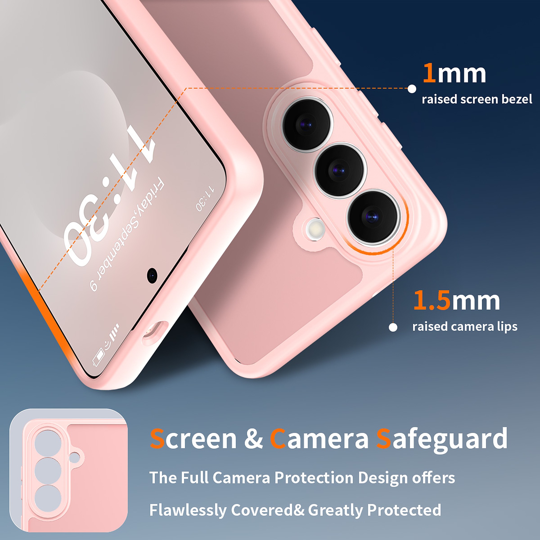 SendaFit Precise-Cutout Matte Skin-Feel Case for Galaxy S26 detail 15