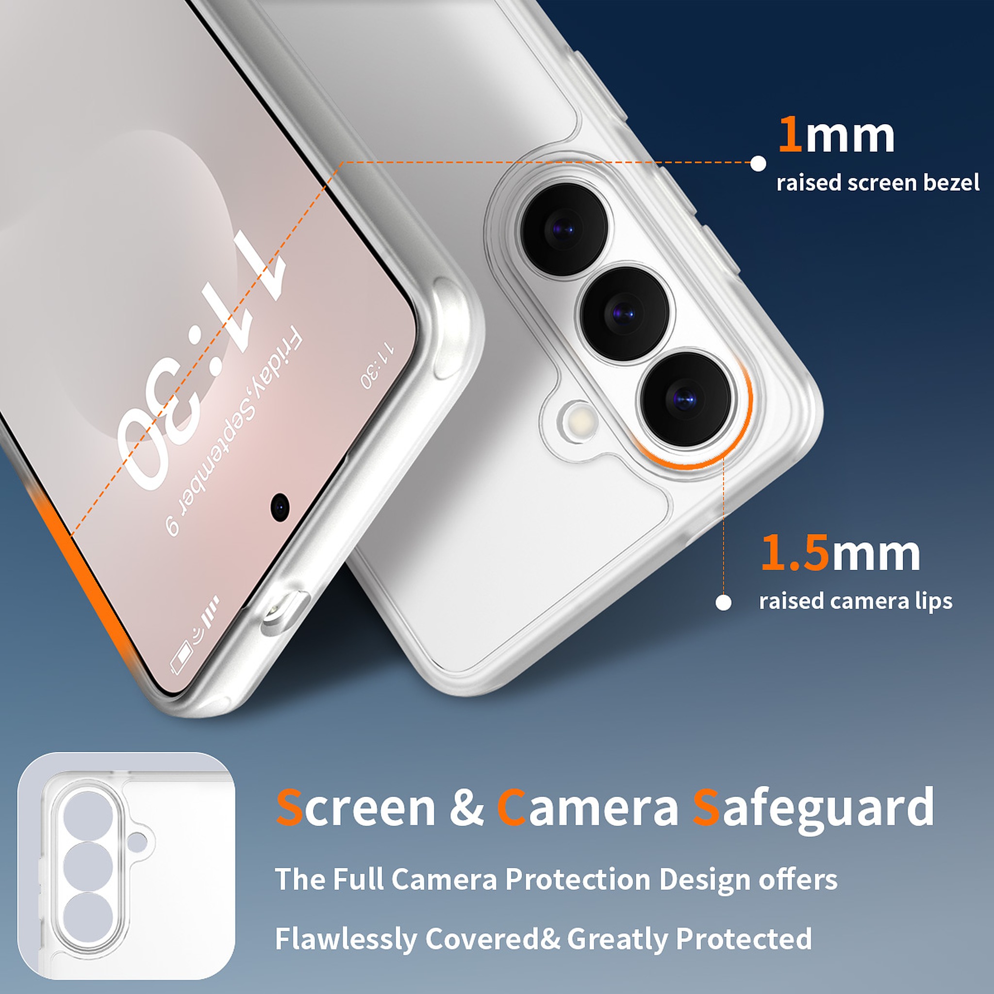 SendaFit Precise-Cutout Matte Skin-Feel Case for Galaxy S26 detail 24
