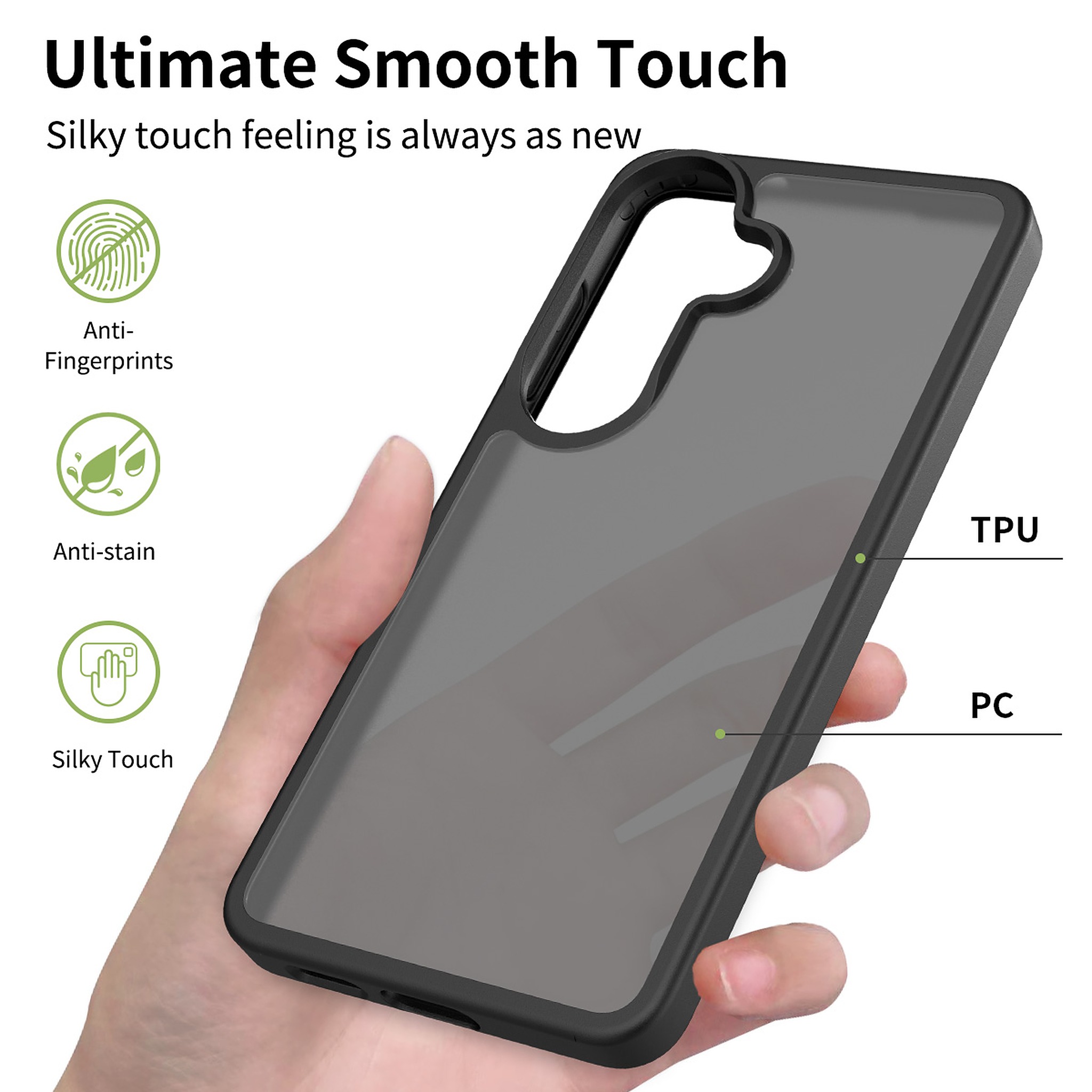 SendaFit Matte Skin-Feel Two-in-One Case for Galaxy S26 detail 13