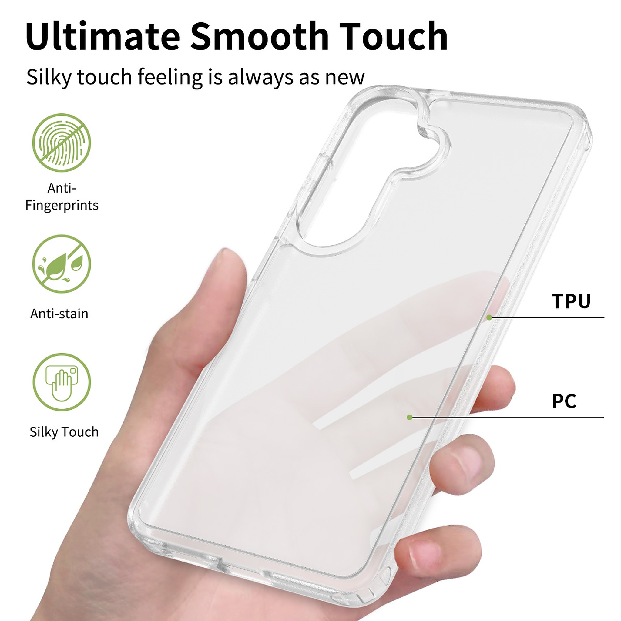 SendaFit Matte Skin-Feel Two-in-One Case for Galaxy S26 detail 2