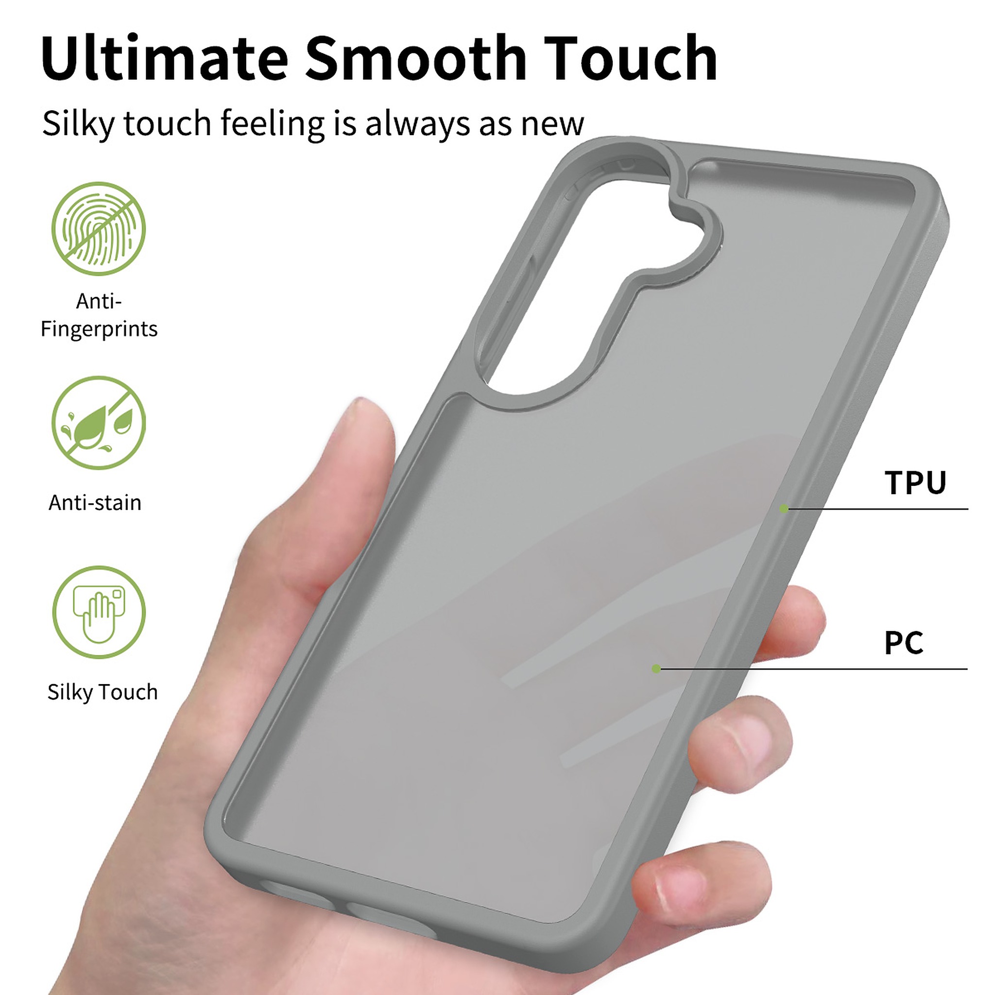 SendaFit Matte Skin-Feel Two-in-One Case for Galaxy S26 detail 22