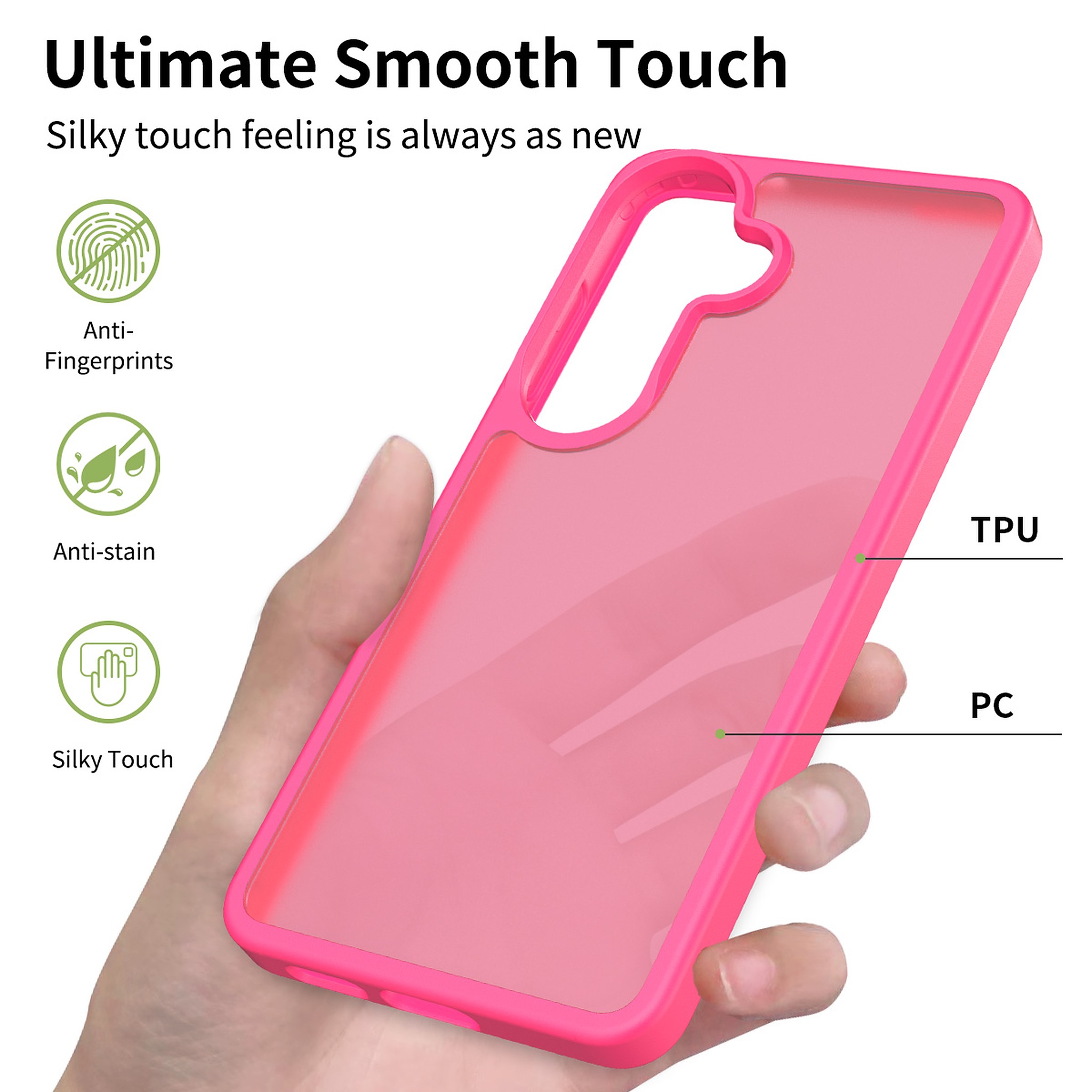 SendaFit Matte Skin-Feel Two-in-One Case for Galaxy S26 detail 28