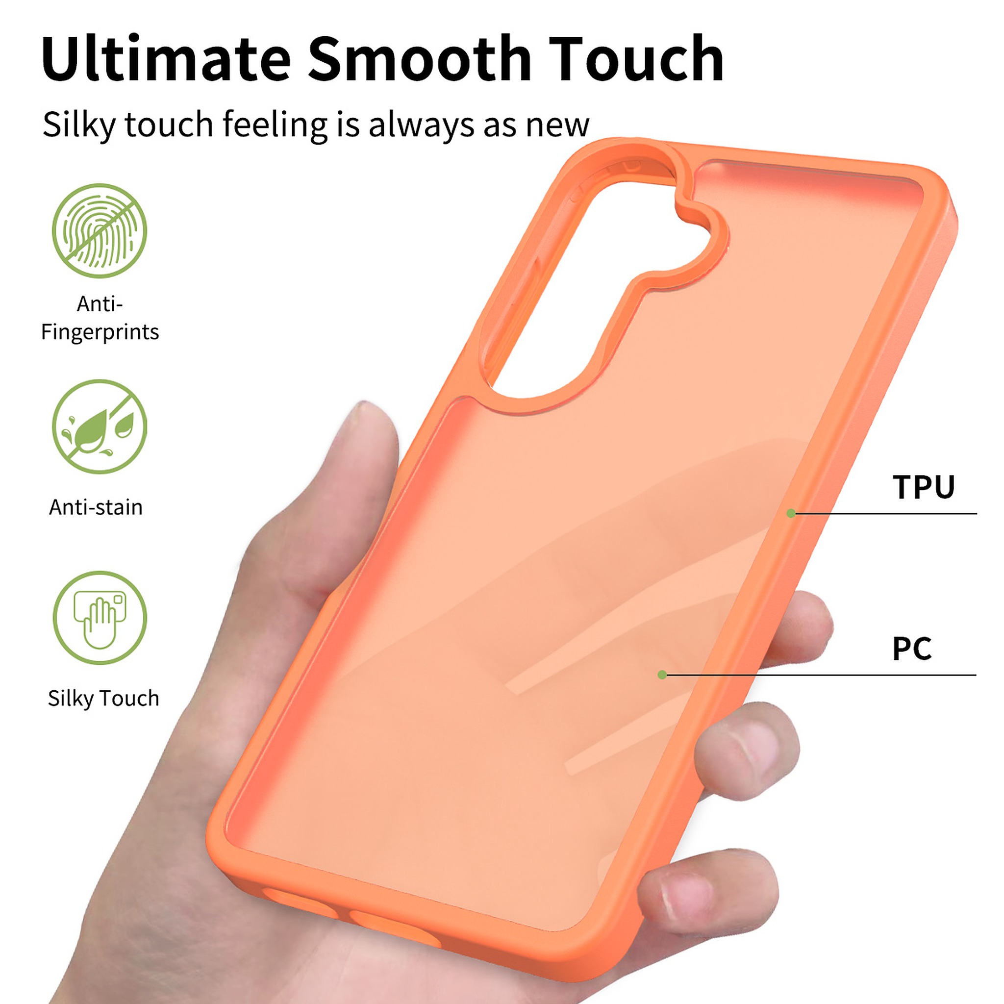 SendaFit Matte Skin-Feel Two-in-One Case for Galaxy S26 detail 35