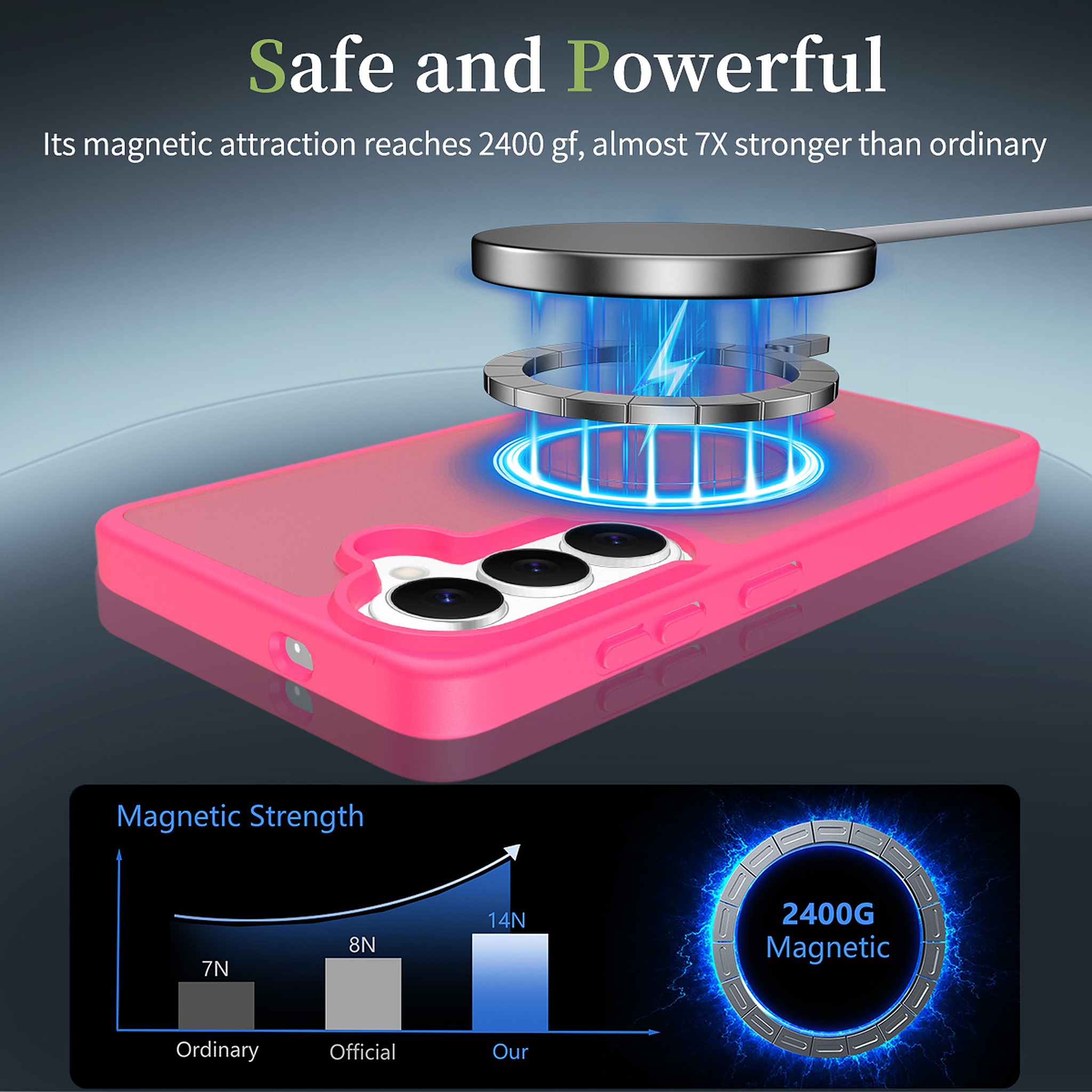SendaFit Matte Skin-Feel Two-in-One MagSafe Case for Galaxy S26 detail 11