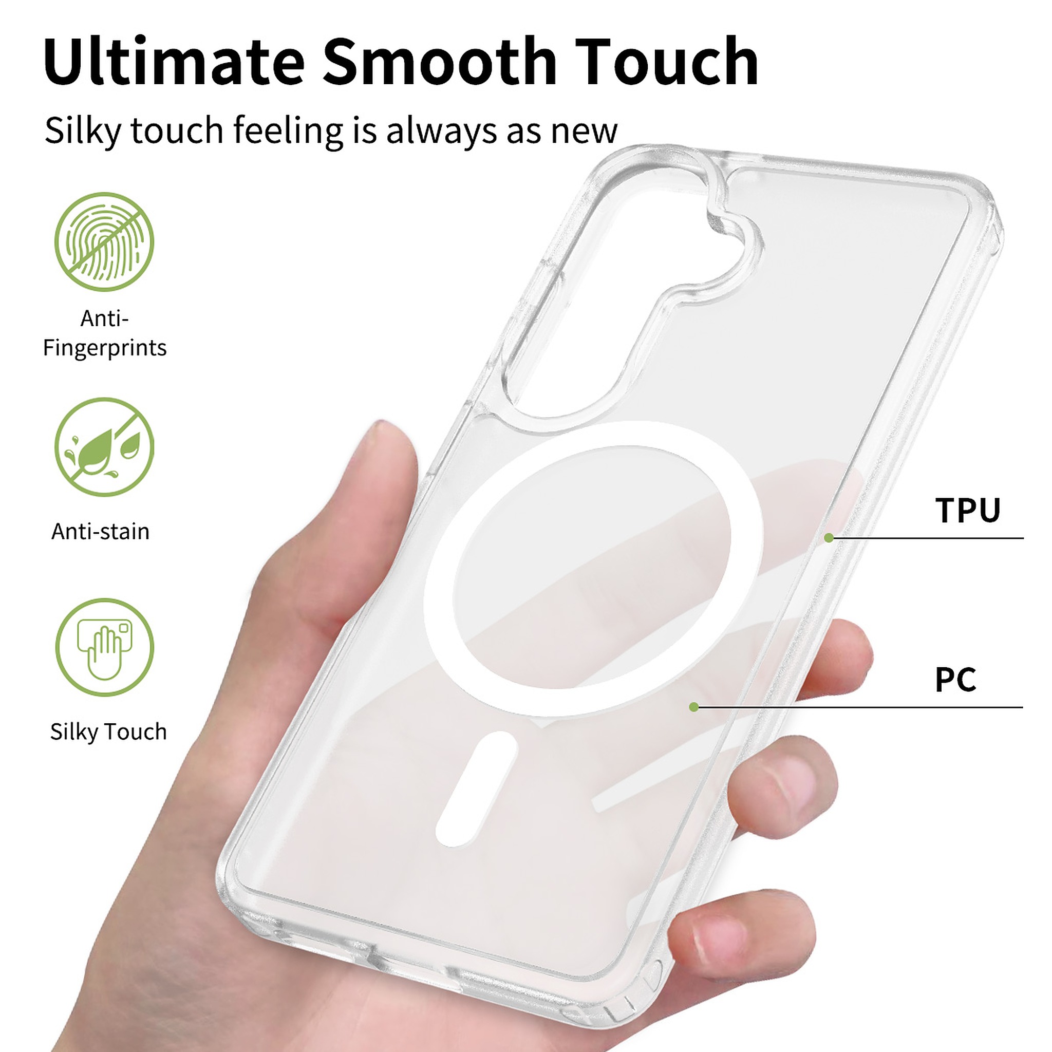 SendaFit Matte Skin-Feel Two-in-One MagSafe Case for Galaxy S26 detail 39