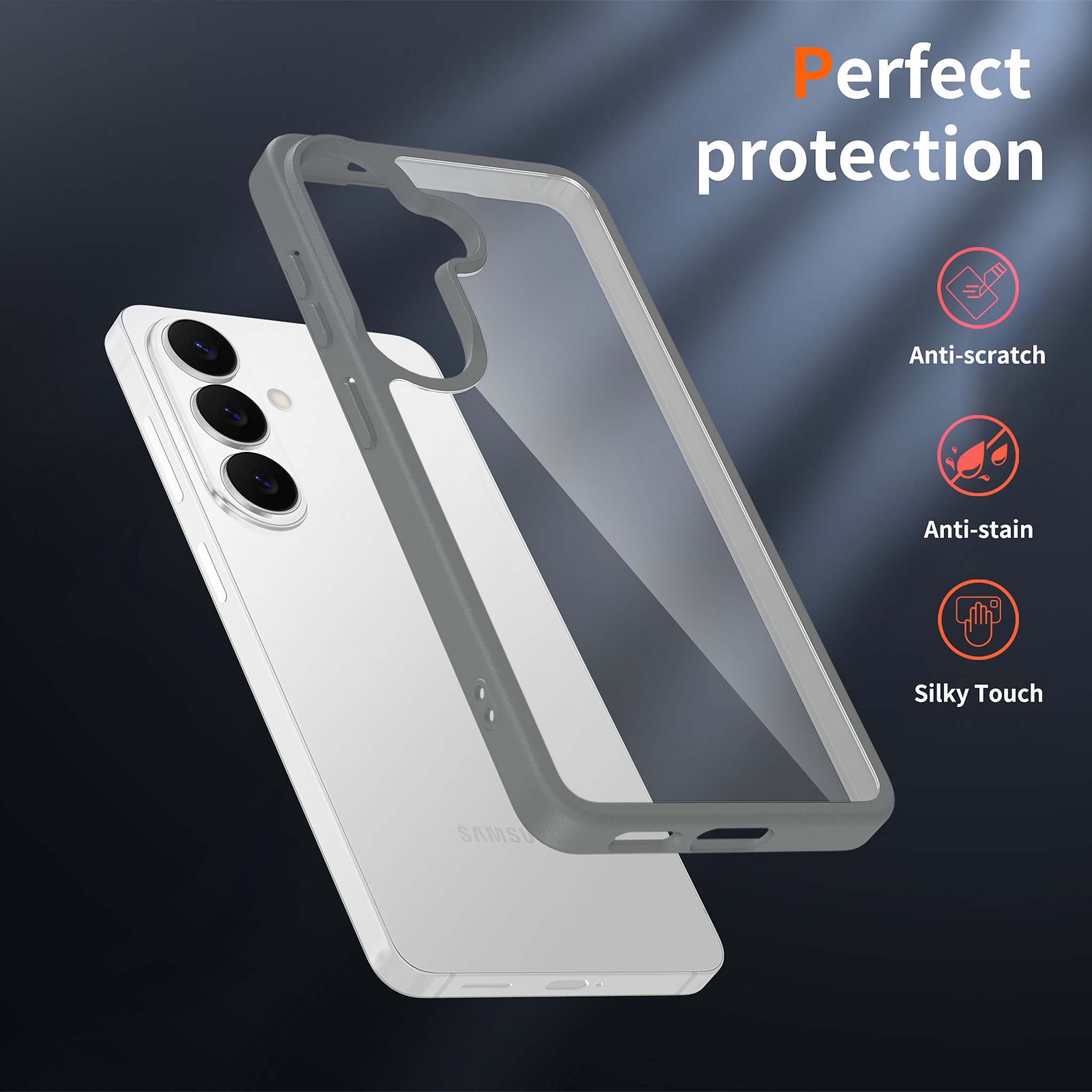 SendaFit Clear Two-in-One Case for Galaxy S26 detail 1