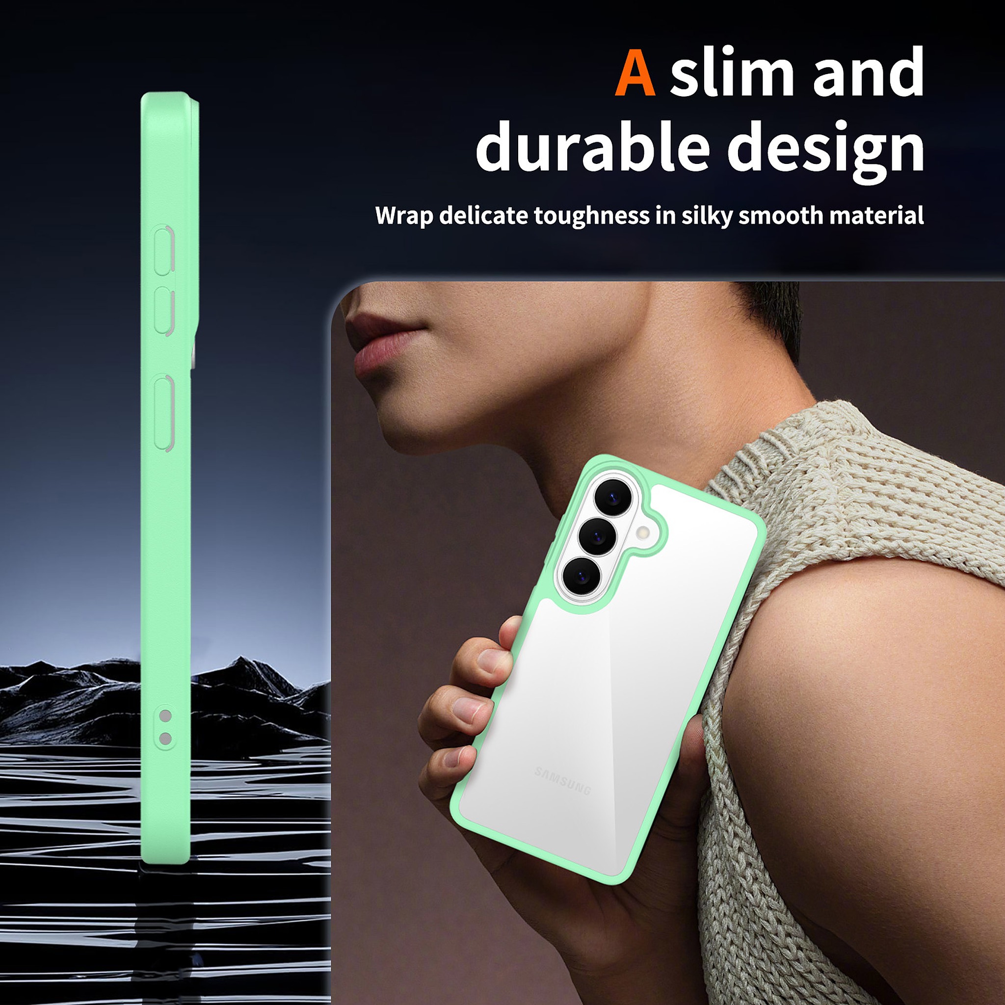 SendaFit Clear Two-in-One Case for Galaxy S26 detail 10