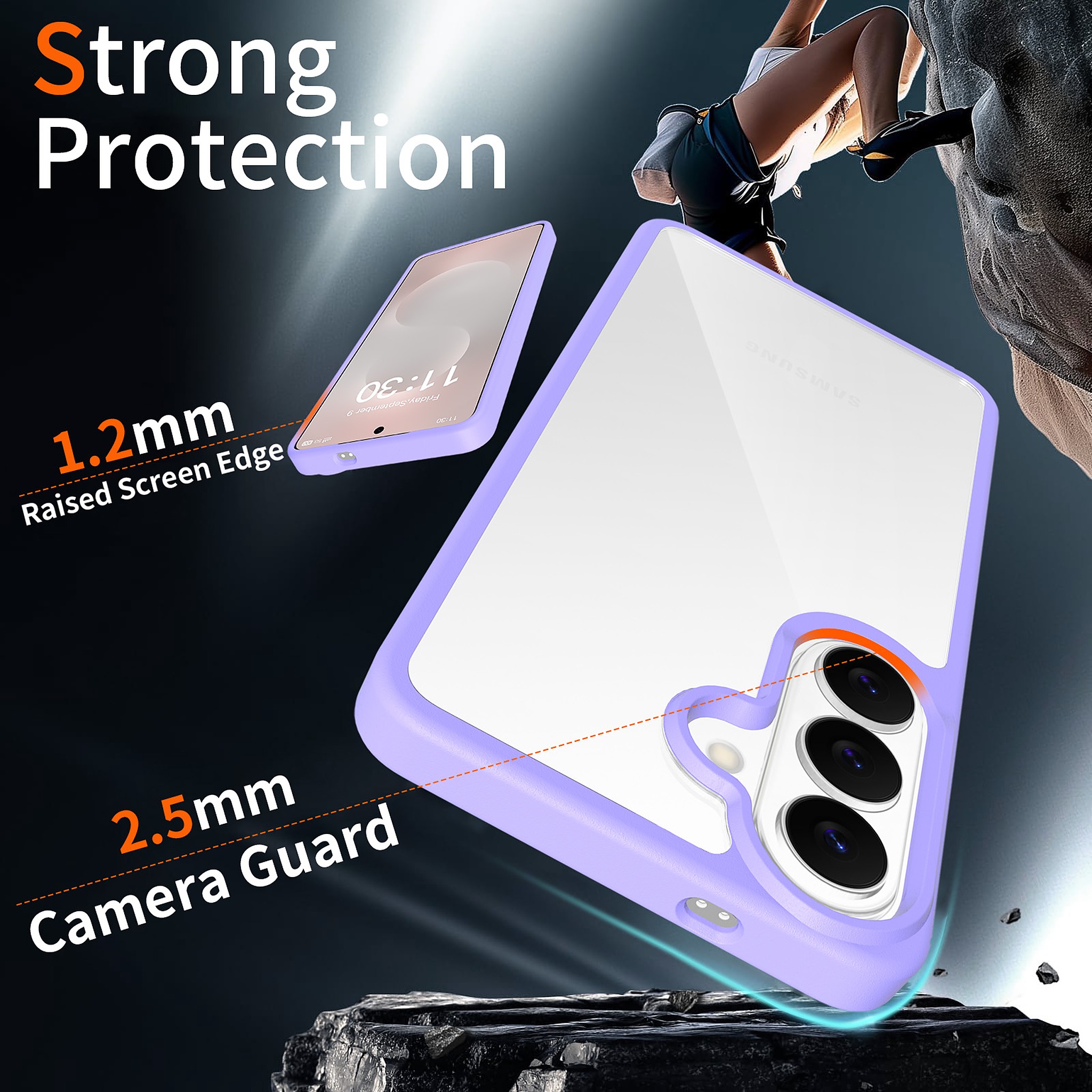 SendaFit Clear Two-in-One Case for Galaxy S26 detail 11