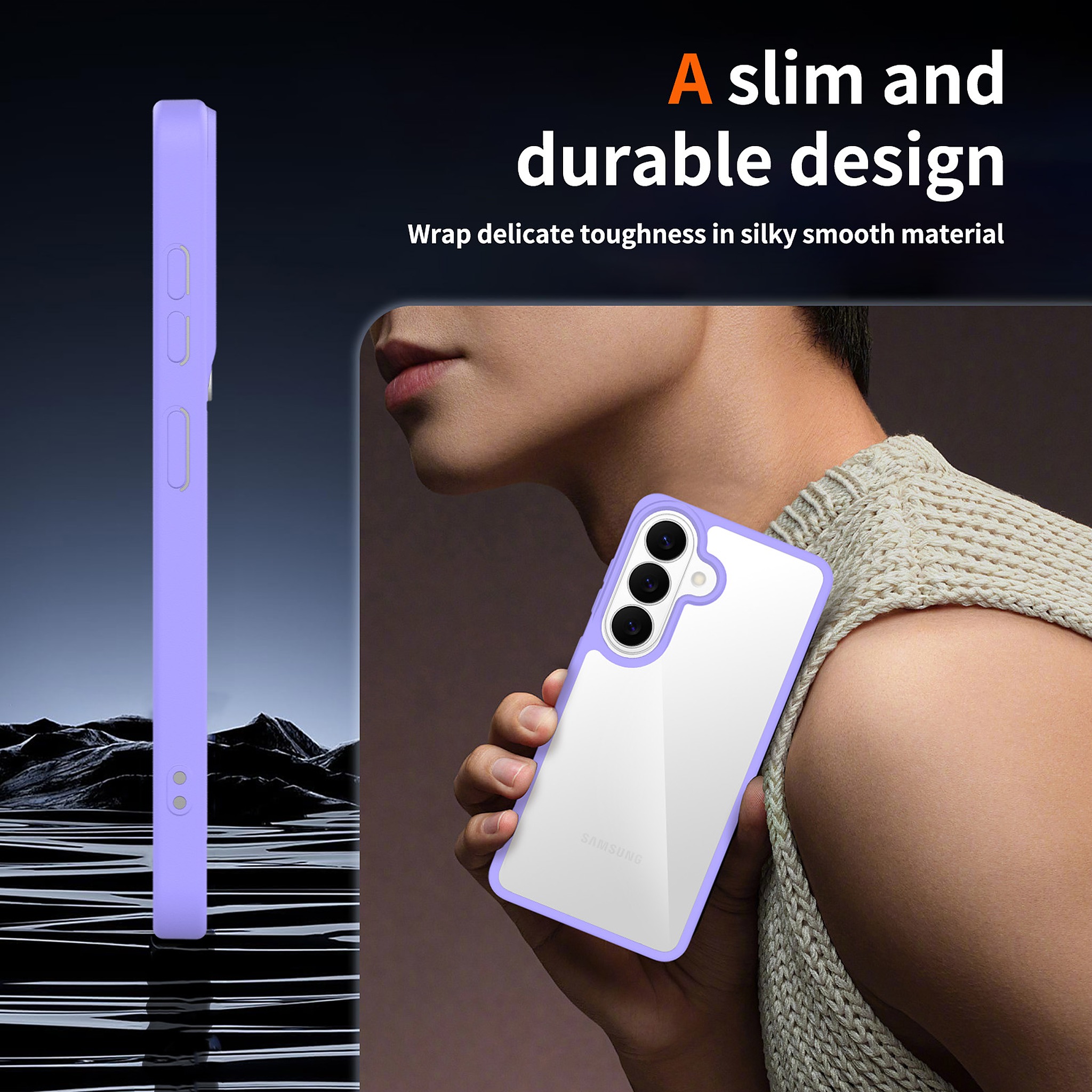 SendaFit Clear Two-in-One Case for Galaxy S26 detail 14