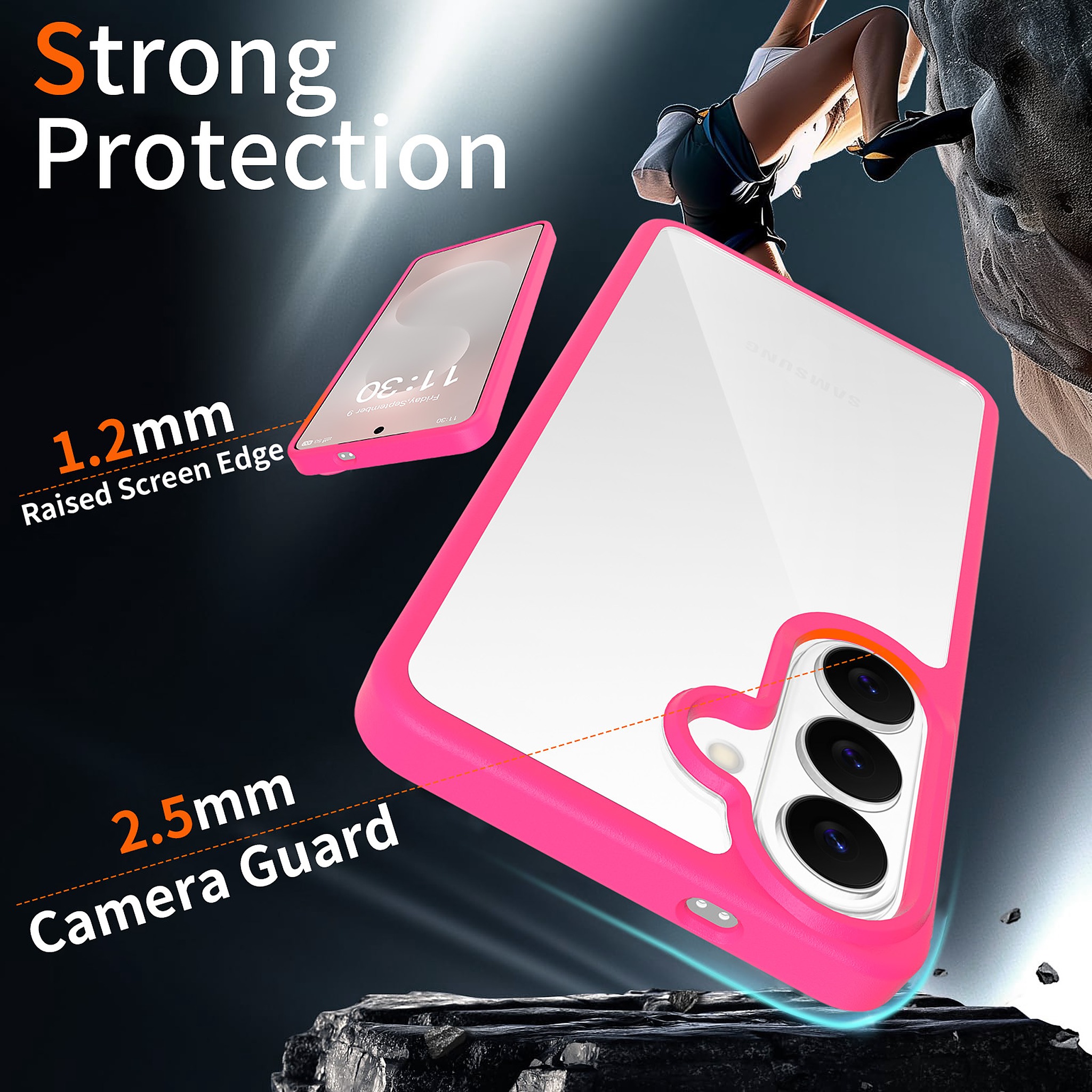 SendaFit Clear Two-in-One Case for Galaxy S26 detail 15
