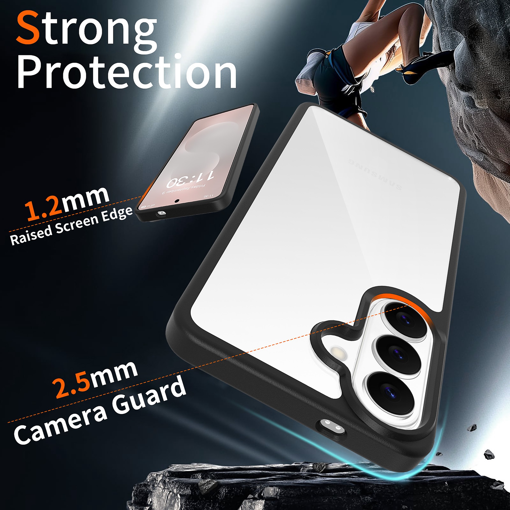 SendaFit Clear Two-in-One Case for Galaxy S26 detail 17