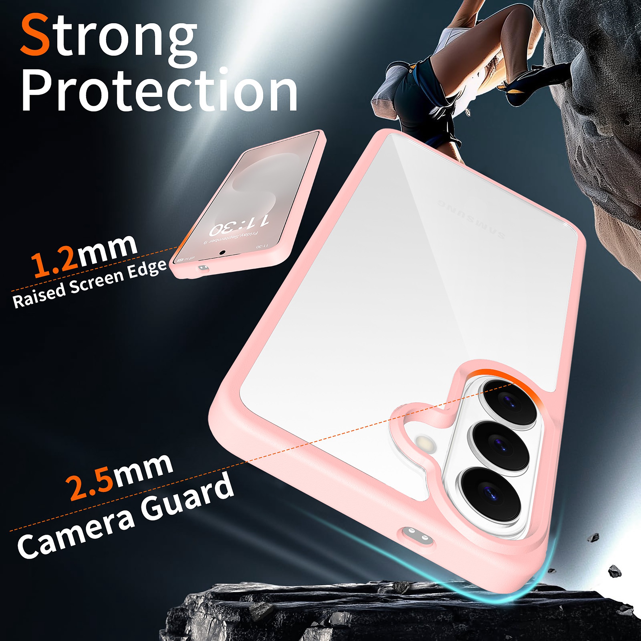 SendaFit Clear Two-in-One Case for Galaxy S26 detail 20