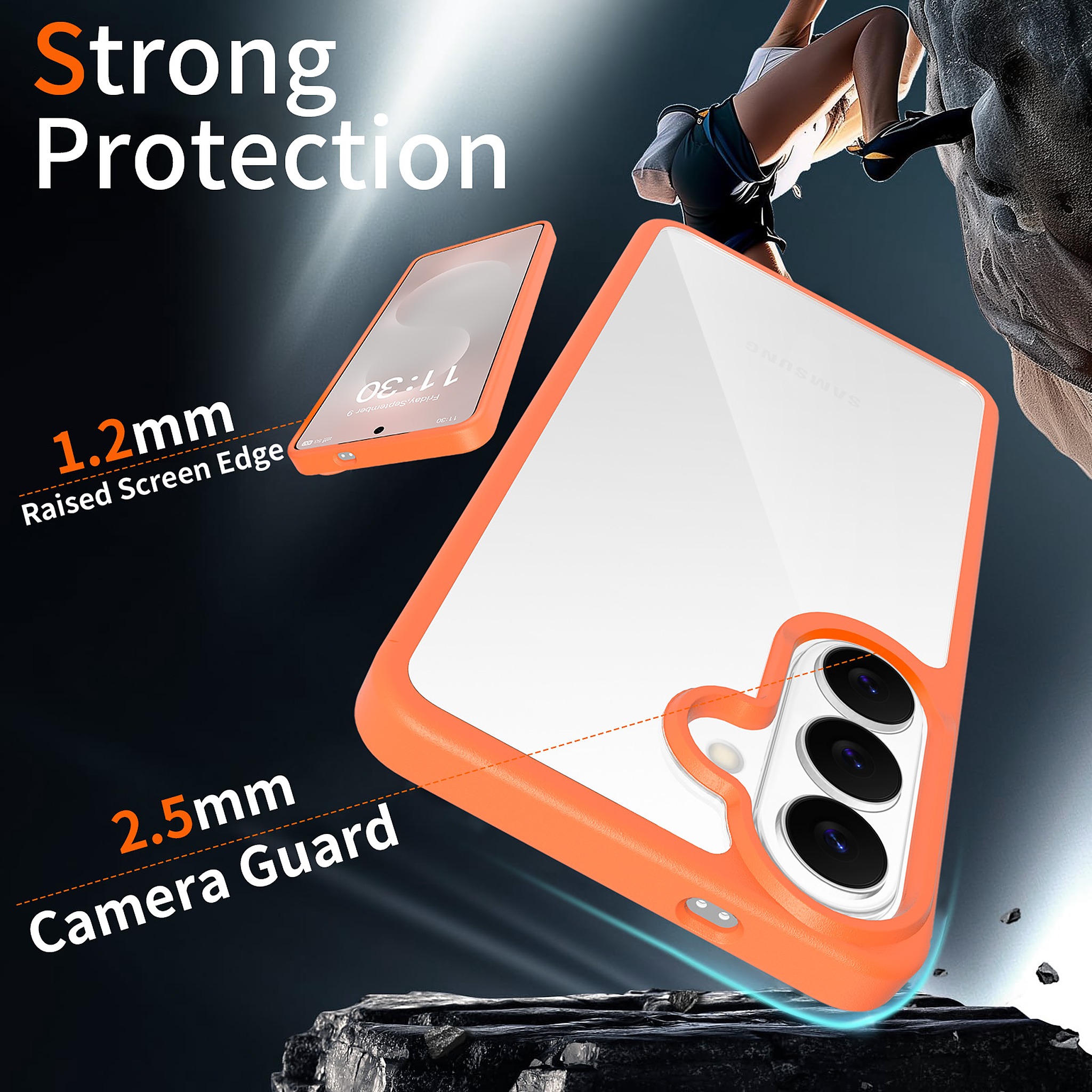 SendaFit Clear Two-in-One Case for Galaxy S26 detail 24