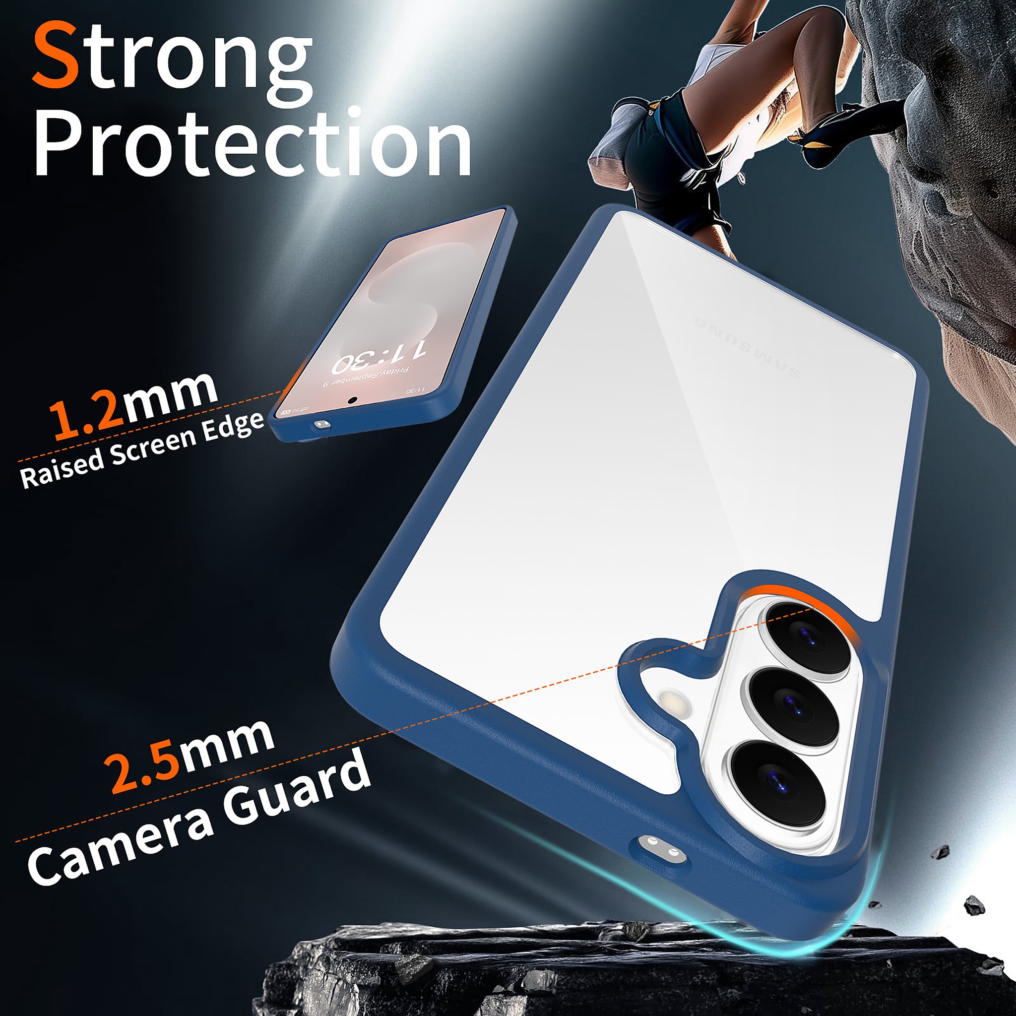 SendaFit Clear Two-in-One Case for Galaxy S26 detail 3
