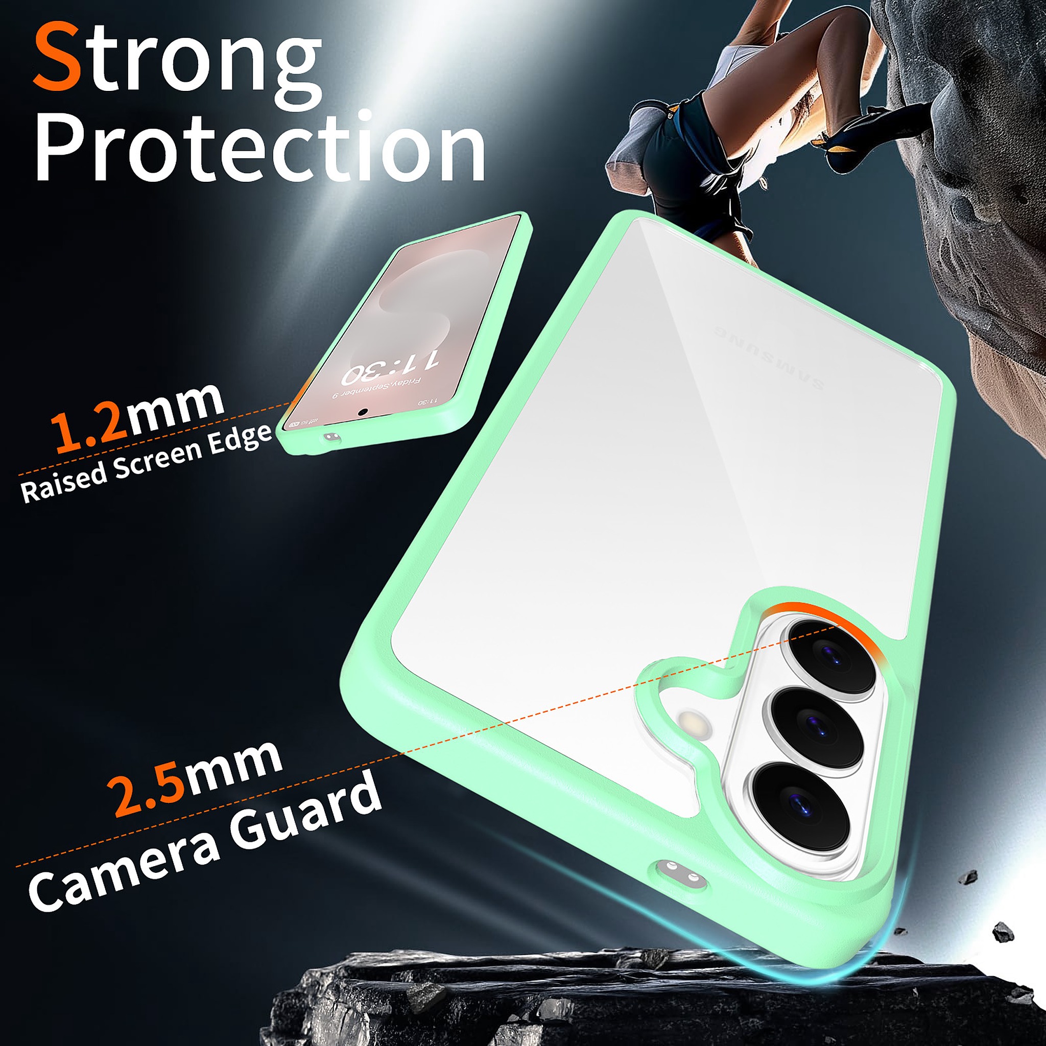 SendaFit Clear Two-in-One Case for Galaxy S26 detail 7