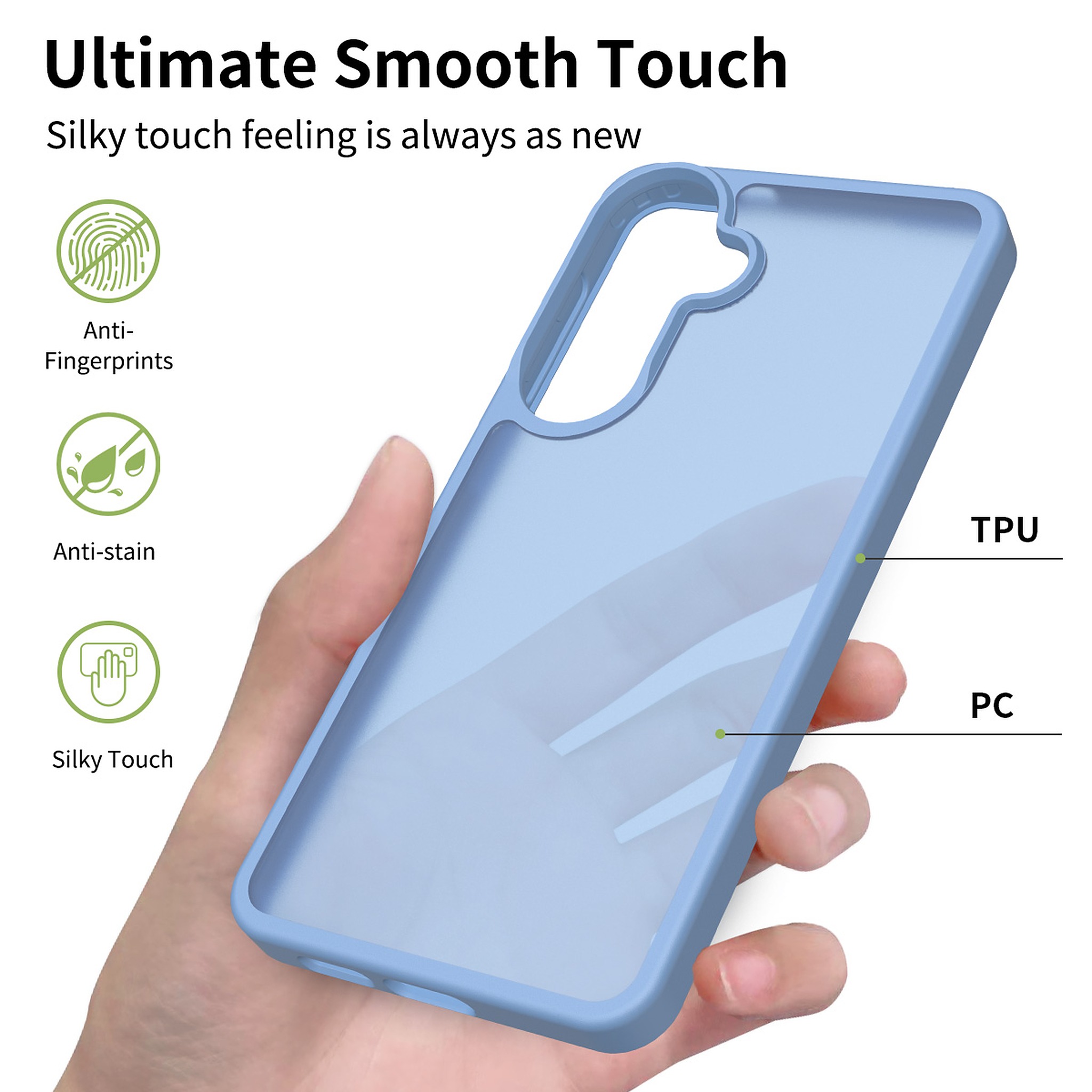 SendaFit Matte Skin-Feel Two-in-One Case for Galaxy S26+ detail 1