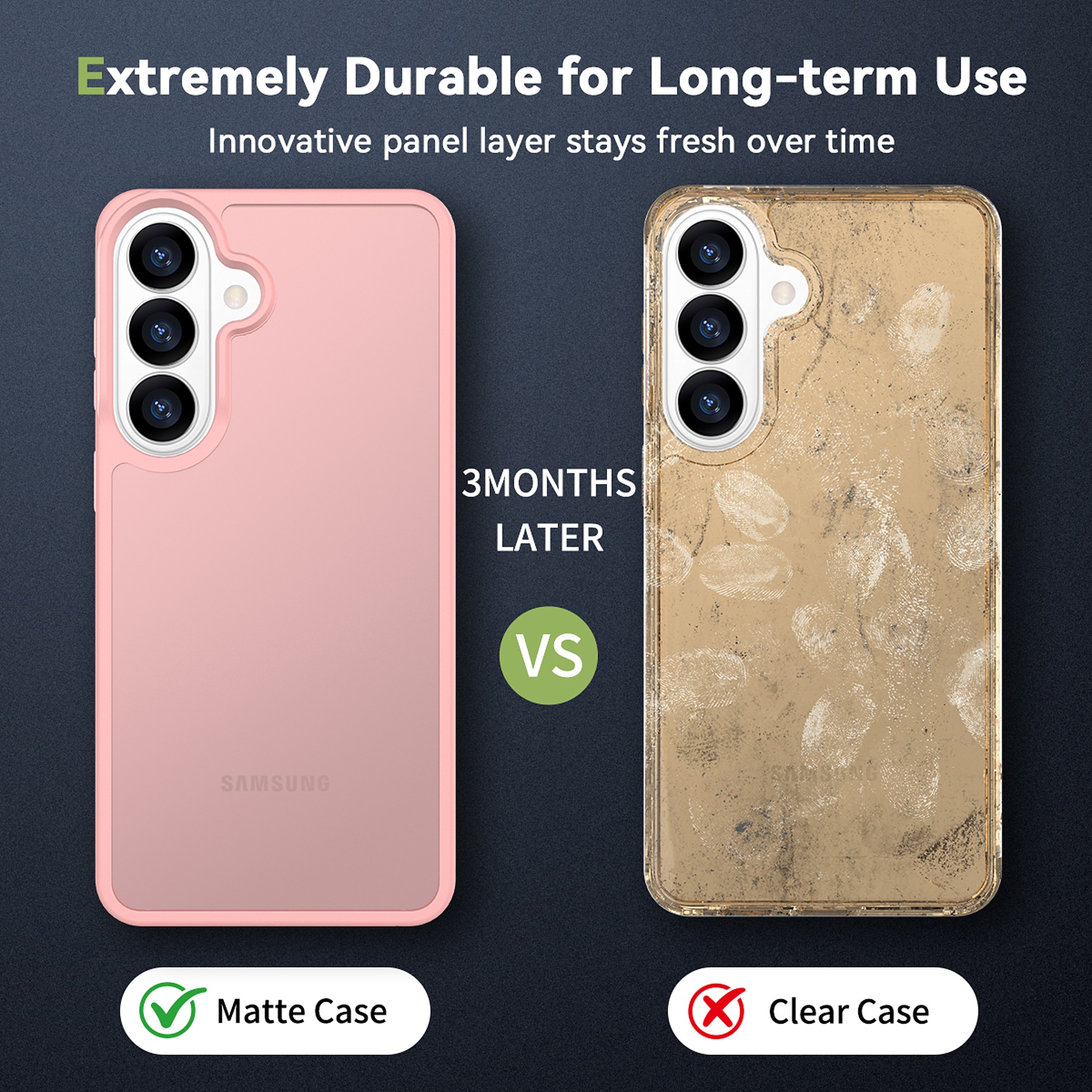 SendaFit Matte Skin-Feel Two-in-One Case for Galaxy S26+ detail 12