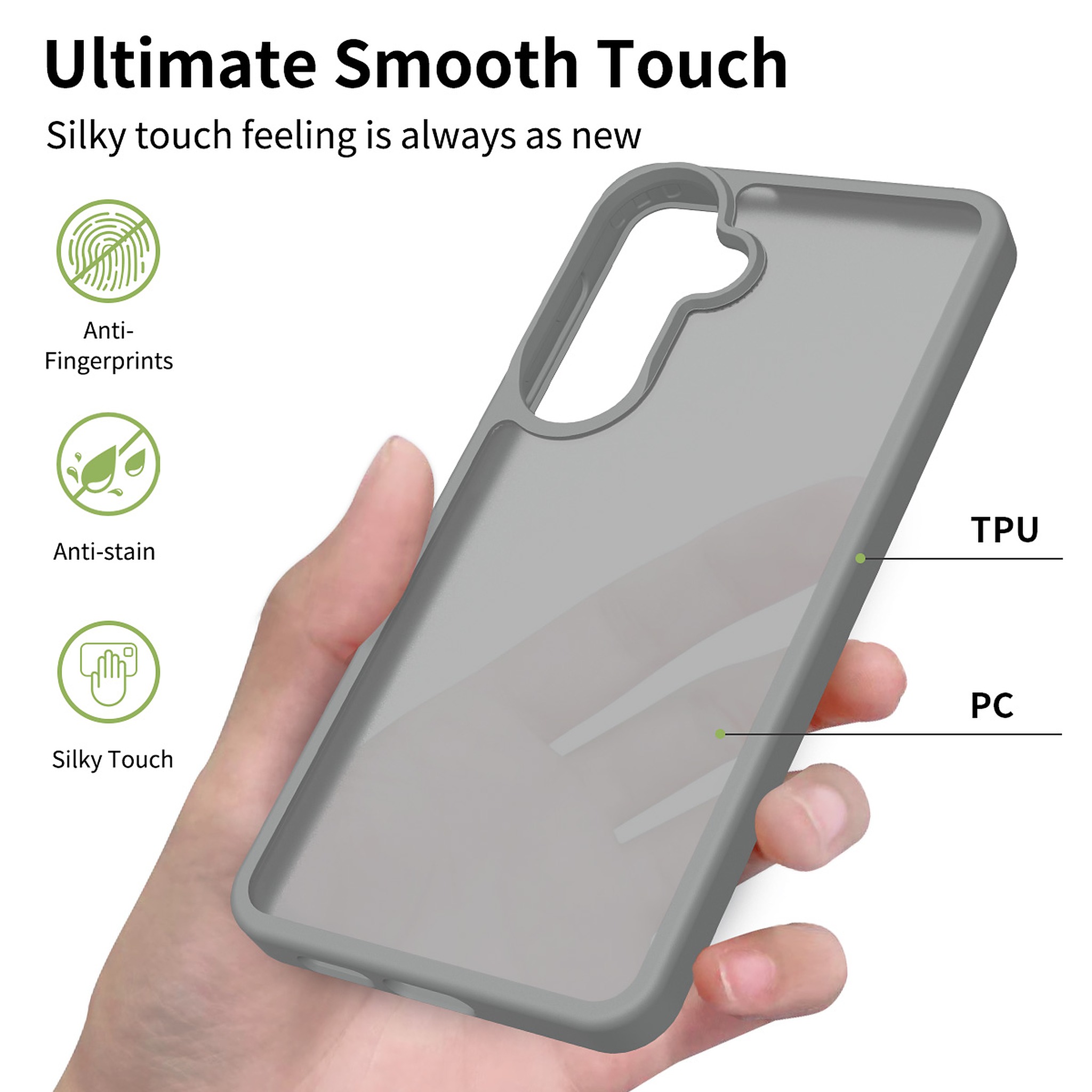 SendaFit Matte Skin-Feel Two-in-One Case for Galaxy S26+ detail 13
