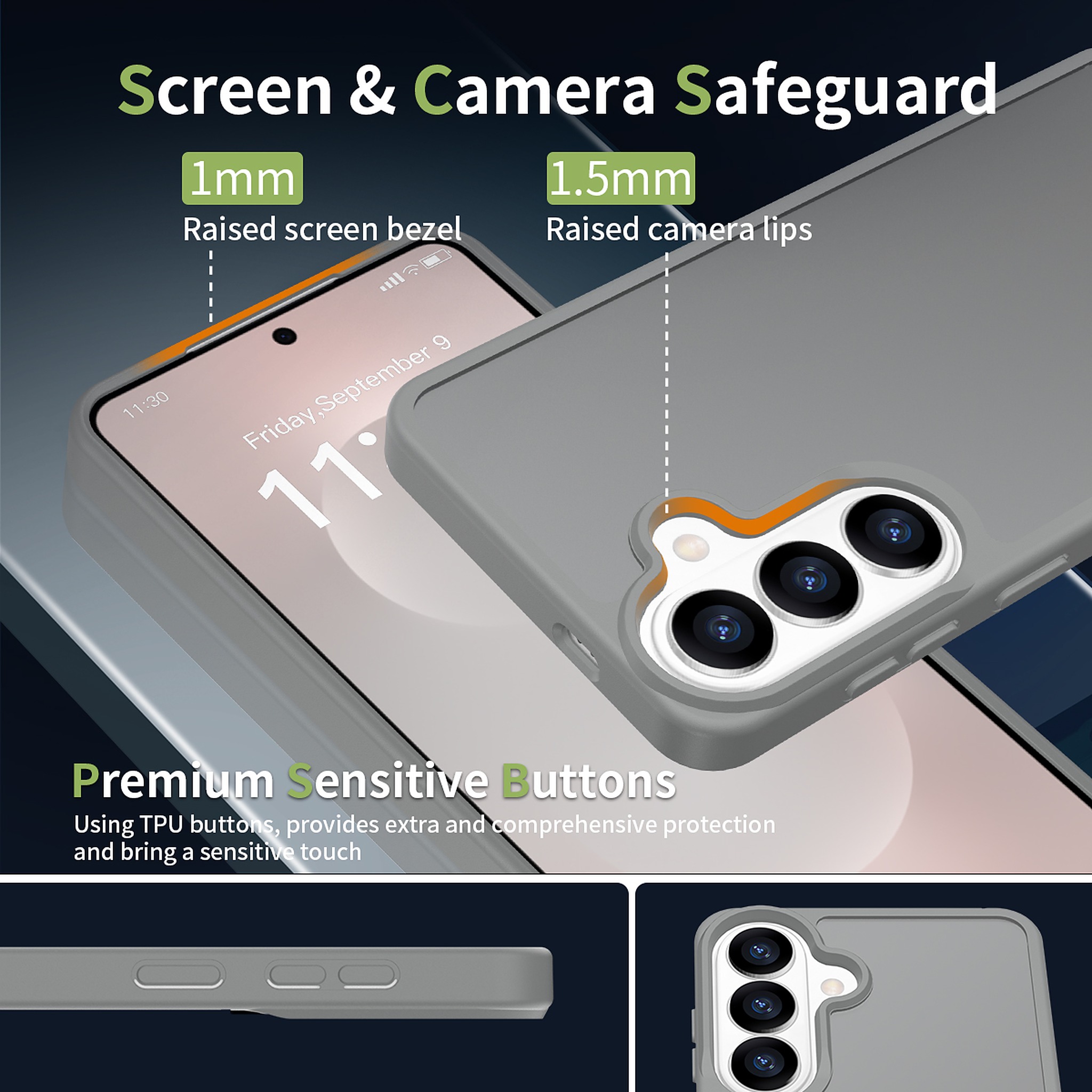 SendaFit Matte Skin-Feel Two-in-One Case for Galaxy S26+ detail 14