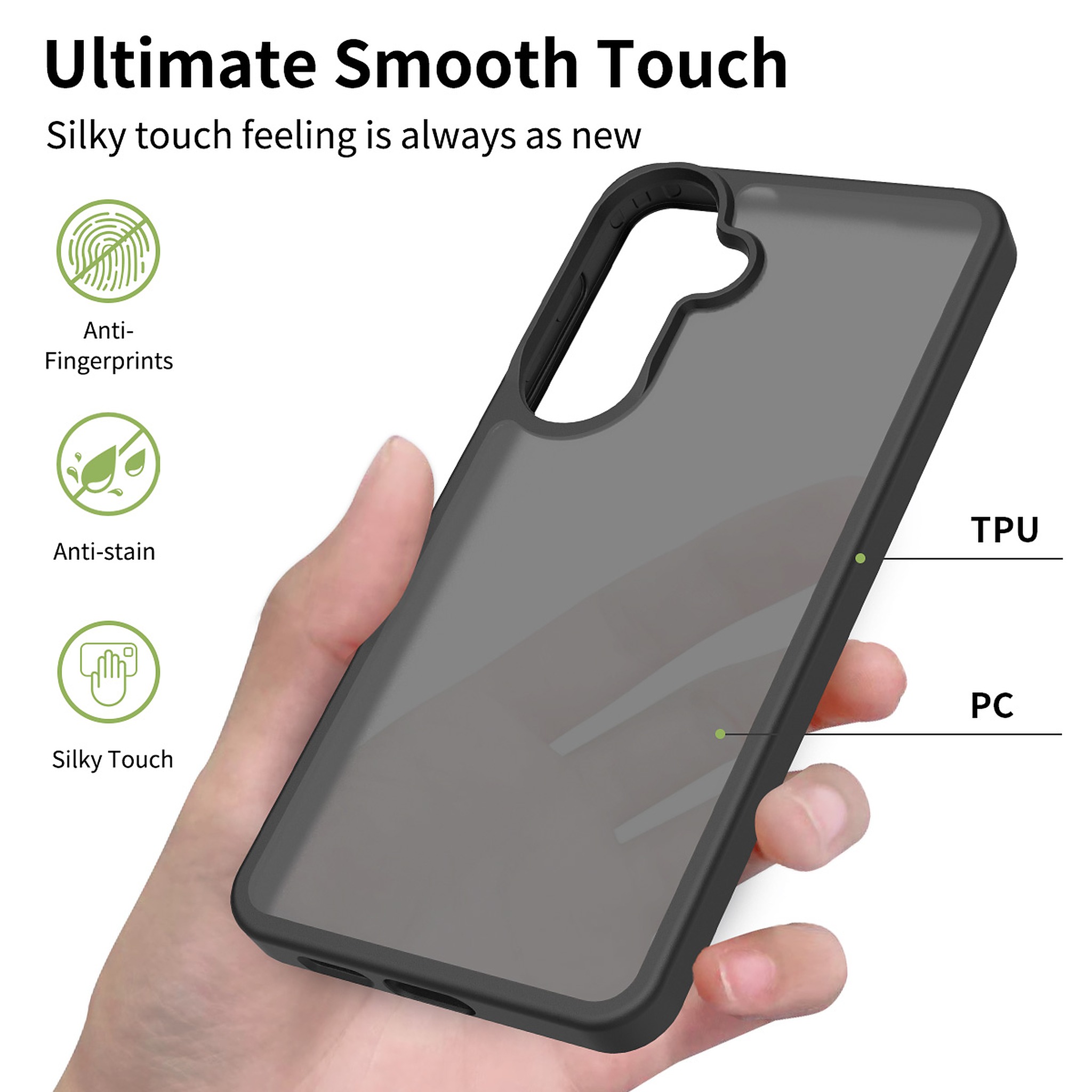 SendaFit Matte Skin-Feel Two-in-One Case for Galaxy S26+ detail 15